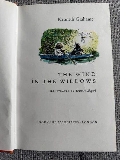 1978 The Wind In The Willows - Kenneth Grahame (Ernest H. Shepard illust) Book Club - Honeyburn Books (UK)
