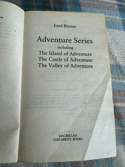 1994 Adventure Series 1(Island Of Adventure,Castle of Adventure, Valley of Adventure)- Enid Blyton(MacMillan)