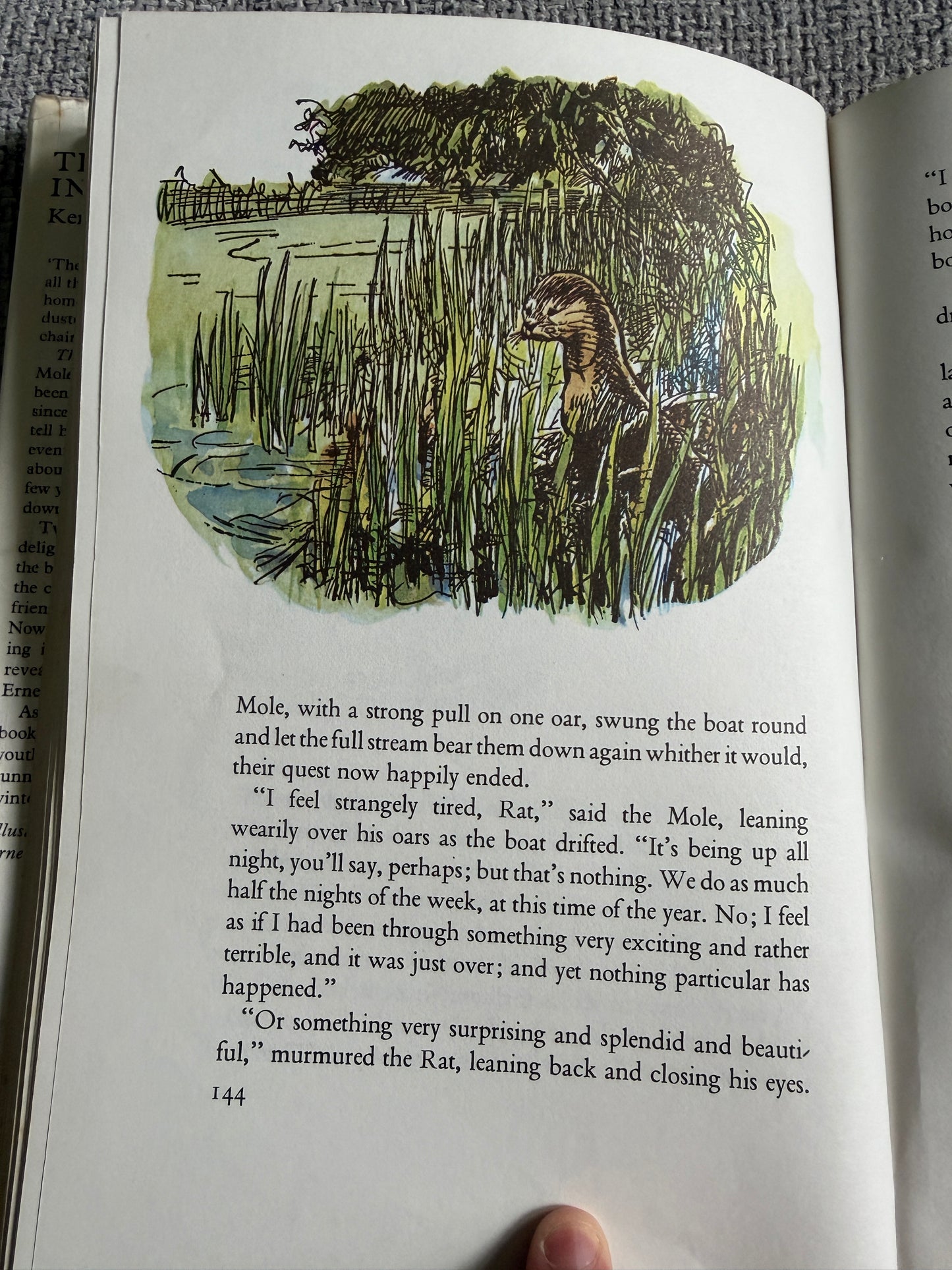1978 The Wind In The Willows - Kenneth Grahame (Ernest H. Shepard illust) Book Club - Honeyburn Books (UK)