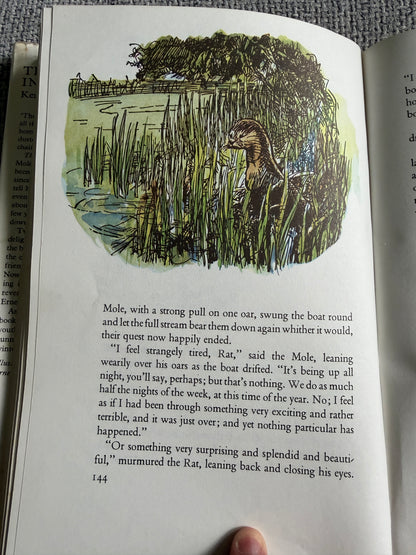 1978 The Wind In The Willows - Kenneth Grahame (Ernest H. Shepard illust) Book Club - Honeyburn Books (UK)