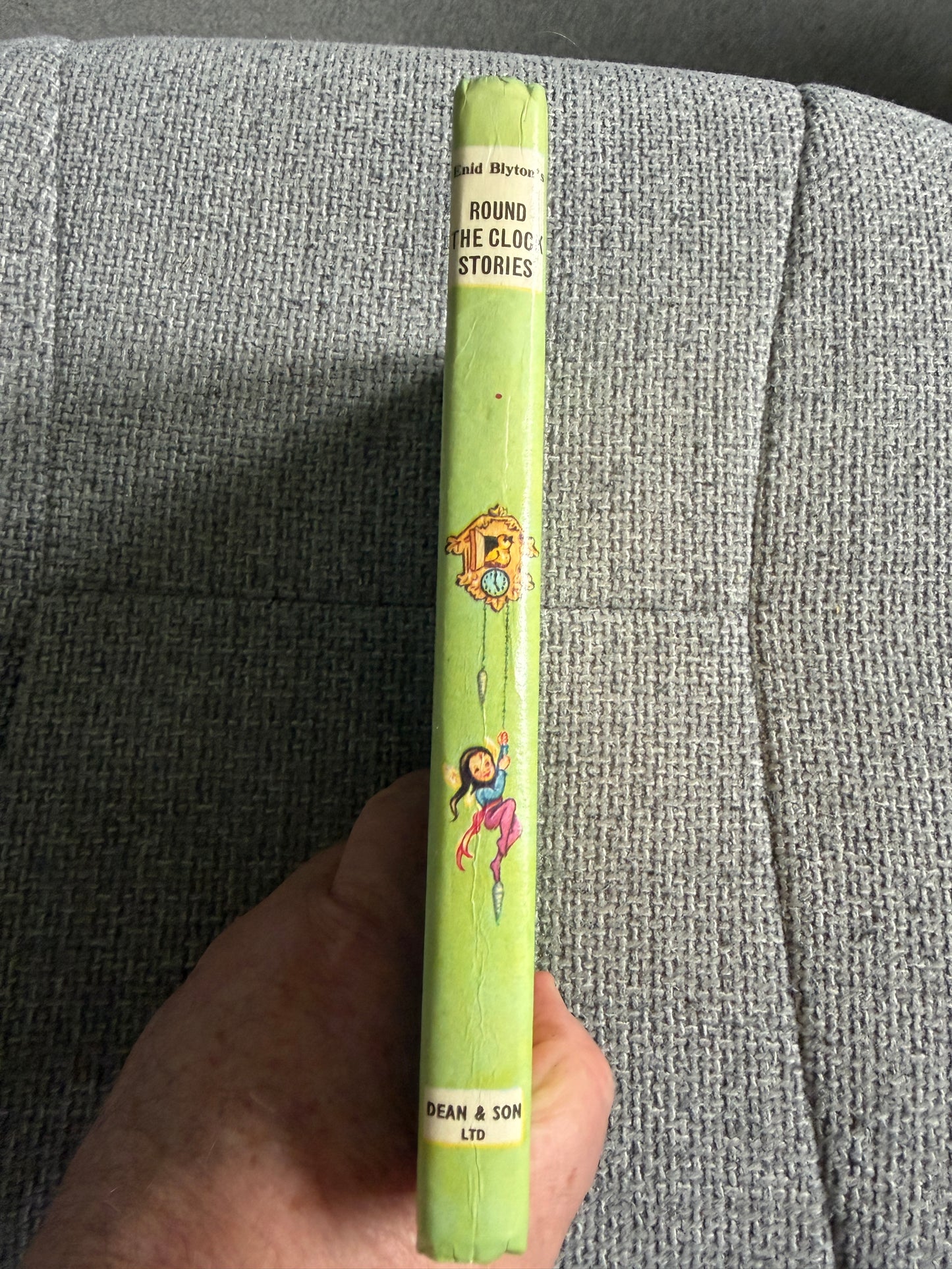 1963 Round The Clock Stories - Enid Blyton (Dean & Sons) - Honeyburn Books (UK)