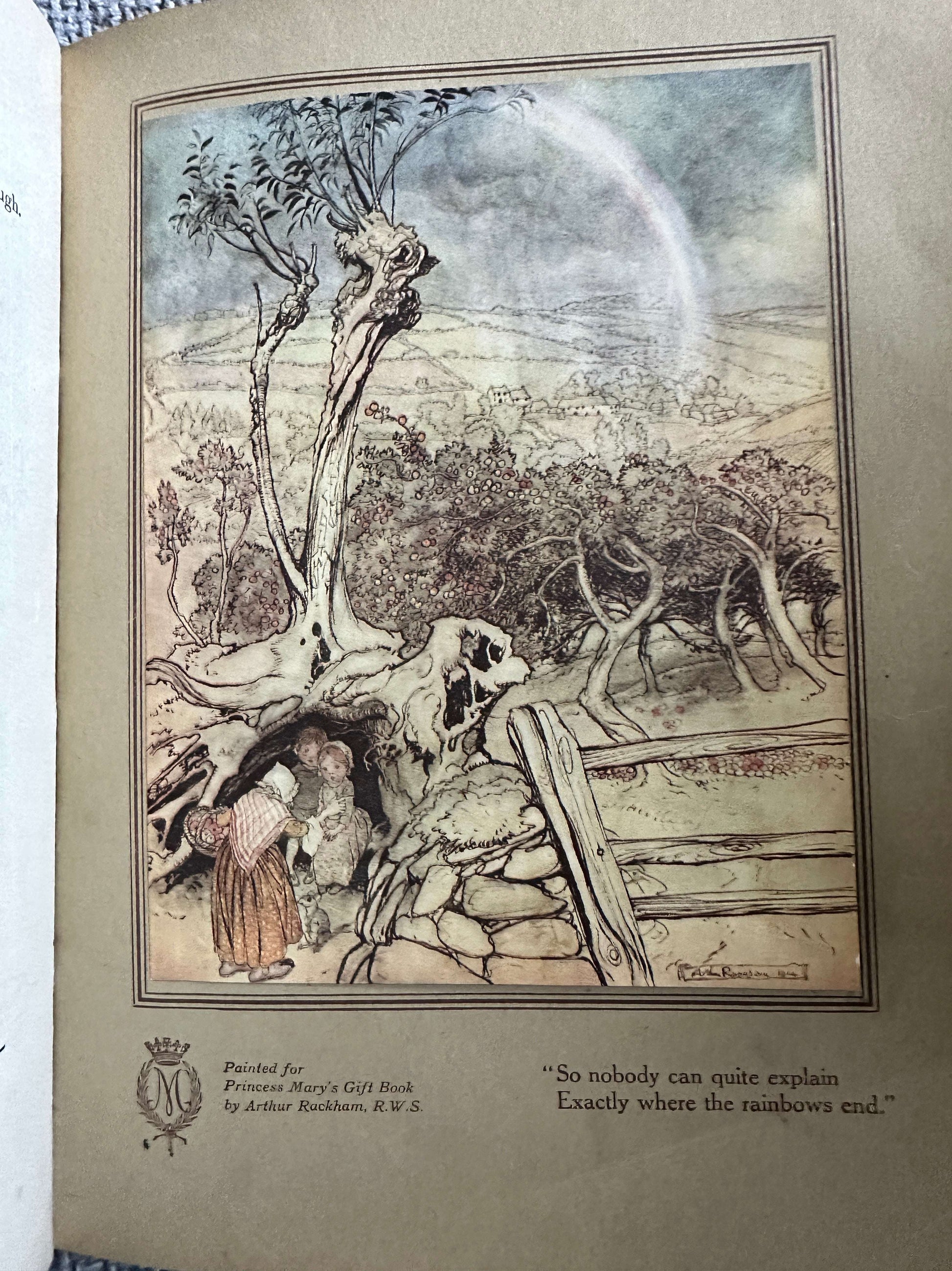 1914 Princess Mary’s Gift Book - Rackham, Dulac, Detmold, Russell Flint etc (Hodder & Stoughton)