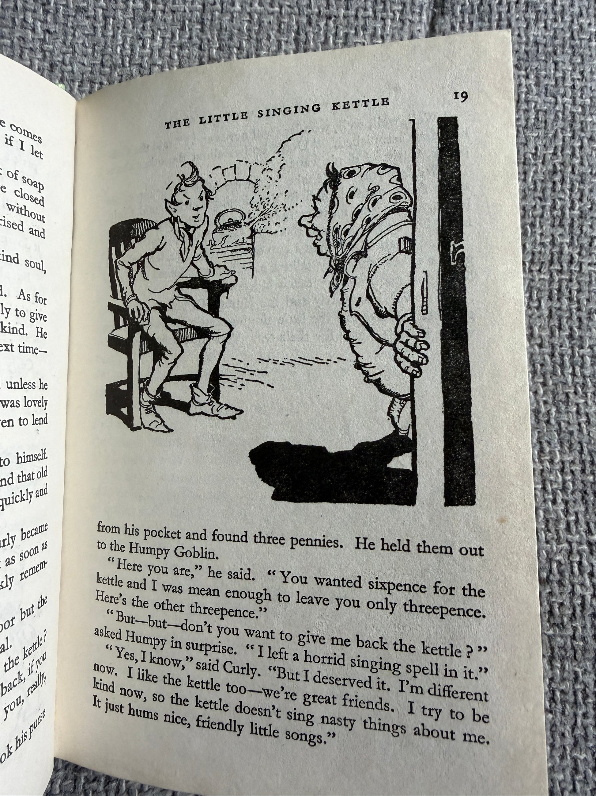 1963 Round The Clock Stories - Enid Blyton (Dean & Sons) - Honeyburn Books (UK)
