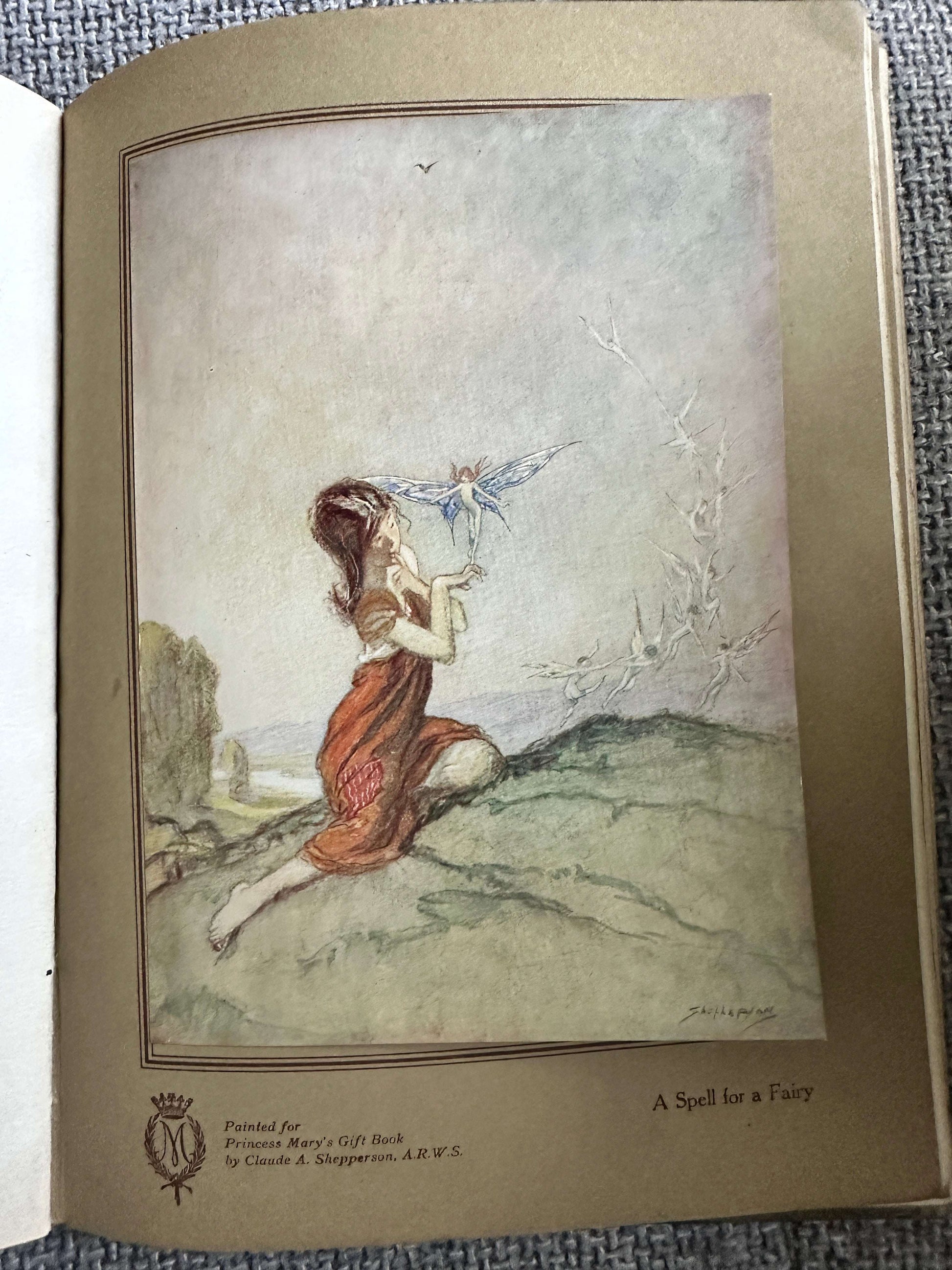 1914 Princess Mary’s Gift Book - Rackham, Dulac, Detmold, Russell Flint etc (Hodder & Stoughton)