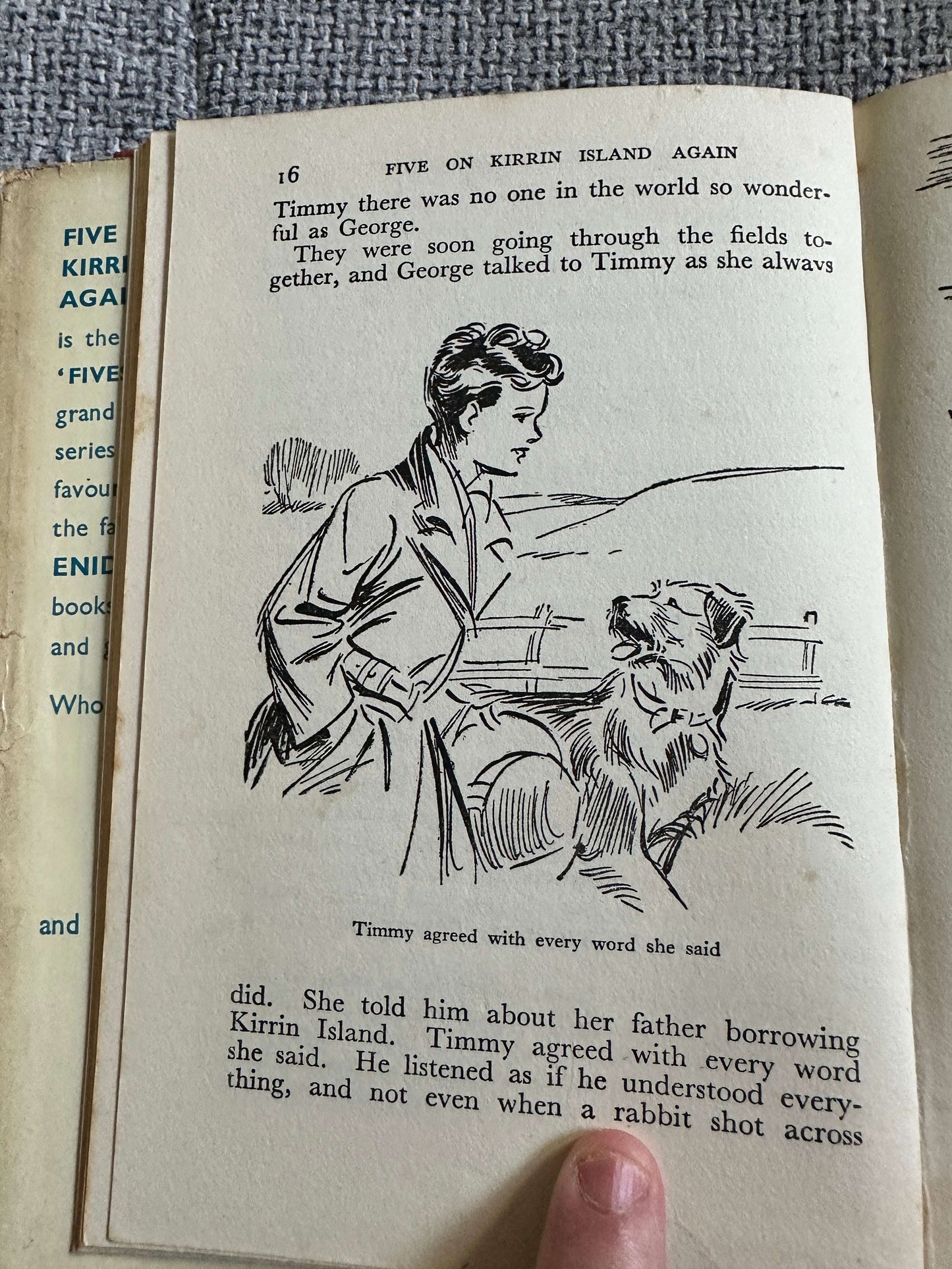1951 Five On Kirrin Island Again - Enid Blyton (Eileen A. Soper Illust) Hodder & Stoughton