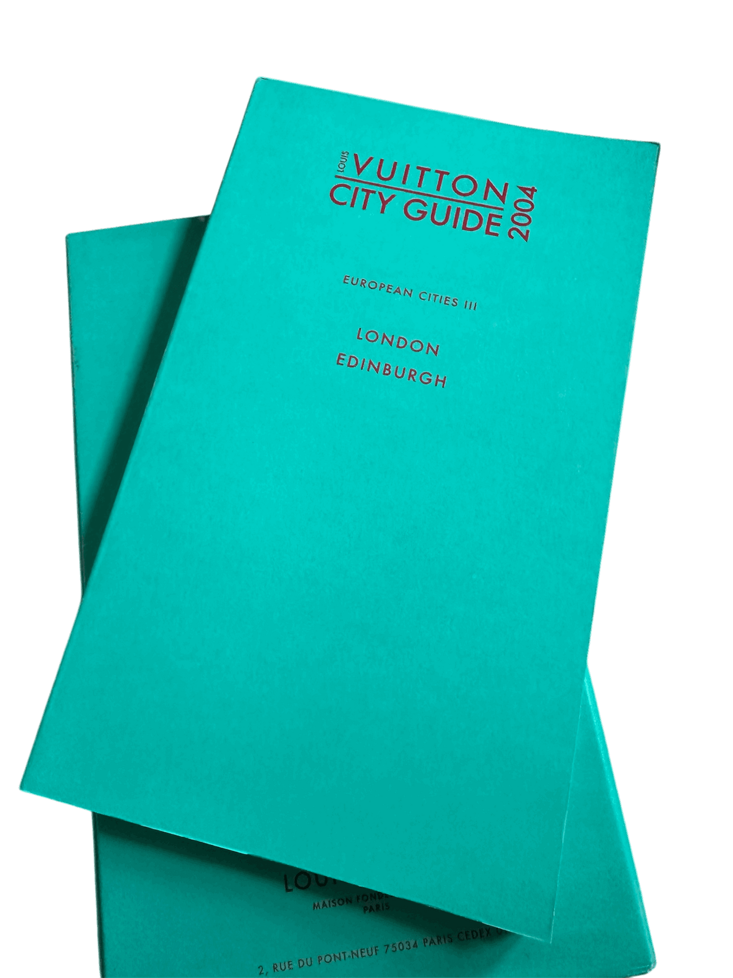 2004 Louis Vuitton City Guide (Europe 9 volumes) to accompany your Louis Vuitton Luggage Published exclusively by Louis Vuitton - Honeyburn Books (UK)