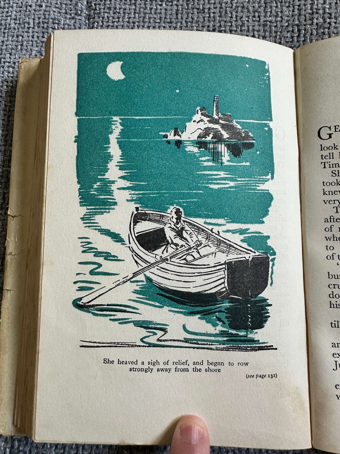 1951 Five On Kirrin Island Again - Enid Blyton (Eileen A. Soper Illust) Hodder & Stoughton