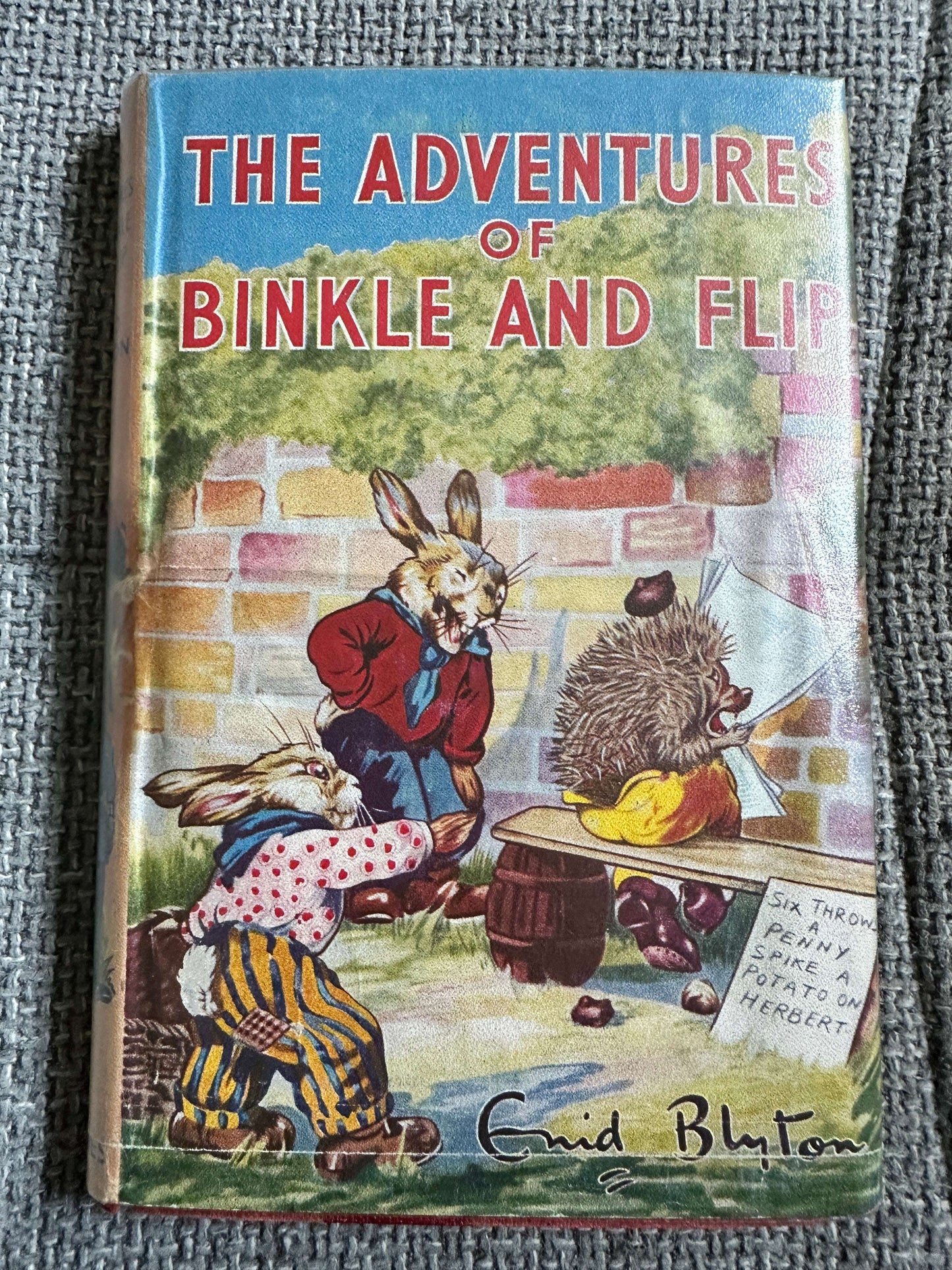 1950 The Adventures Of Binkle & Flip - Enid Blyton (Kathleen Nixon Illust) George Newnes Ltd.