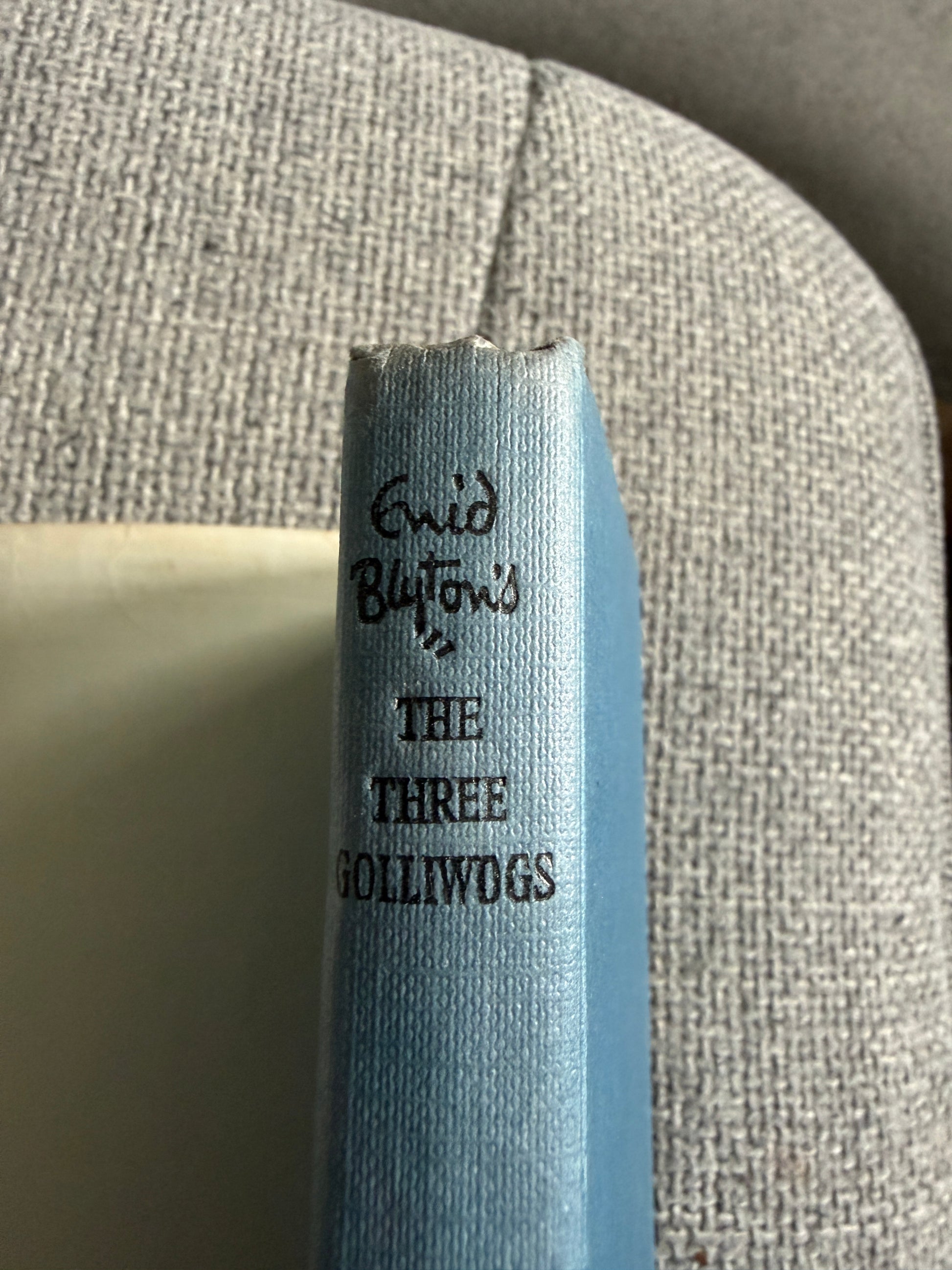 1968 The Three Golliwogs (Original Names) Enid Blyton (Rene Cloke illust) Dean & Son Ltd - Honeyburn Books (UK)
