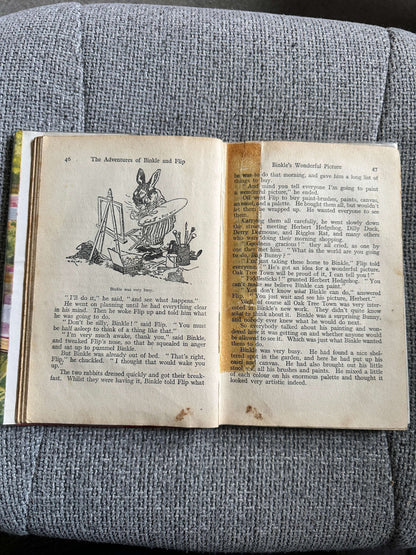 1950 The Adventures Of Binkle & Flip - Enid Blyton (Kathleen Nixon Illust) George Newnes Ltd.