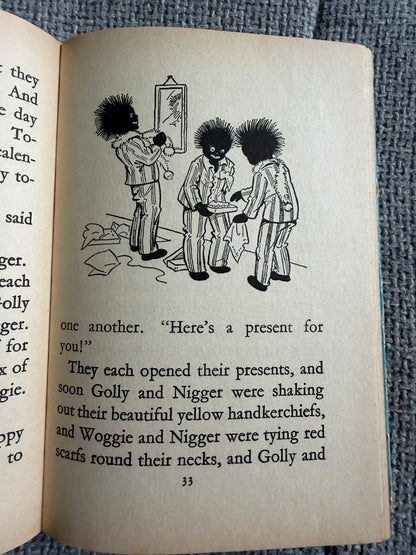 1968 The Three Golliwogs (Original Names) Enid Blyton (Rene Cloke illust) Dean & Son Ltd - Honeyburn Books (UK)
