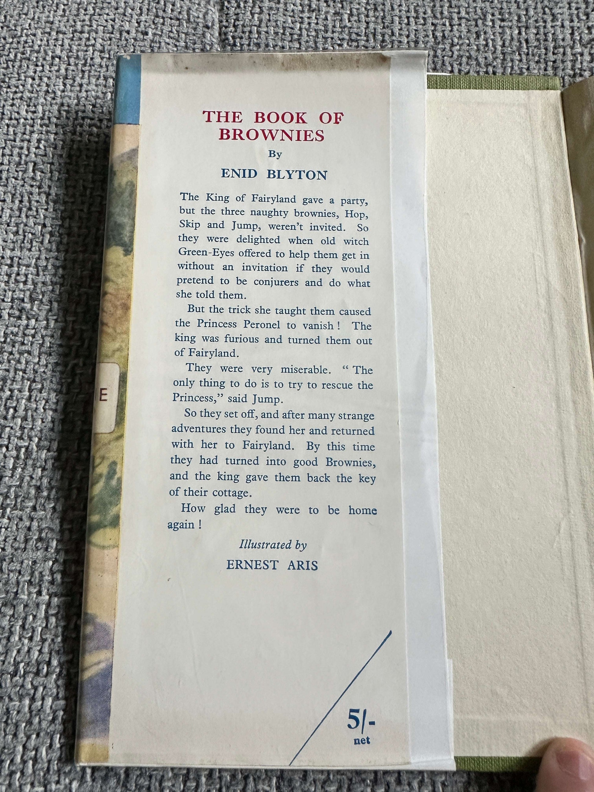 1951 The Book Of Brownies - Enid Blyton (Ernest Aris Illust) George Newnes Ltd.