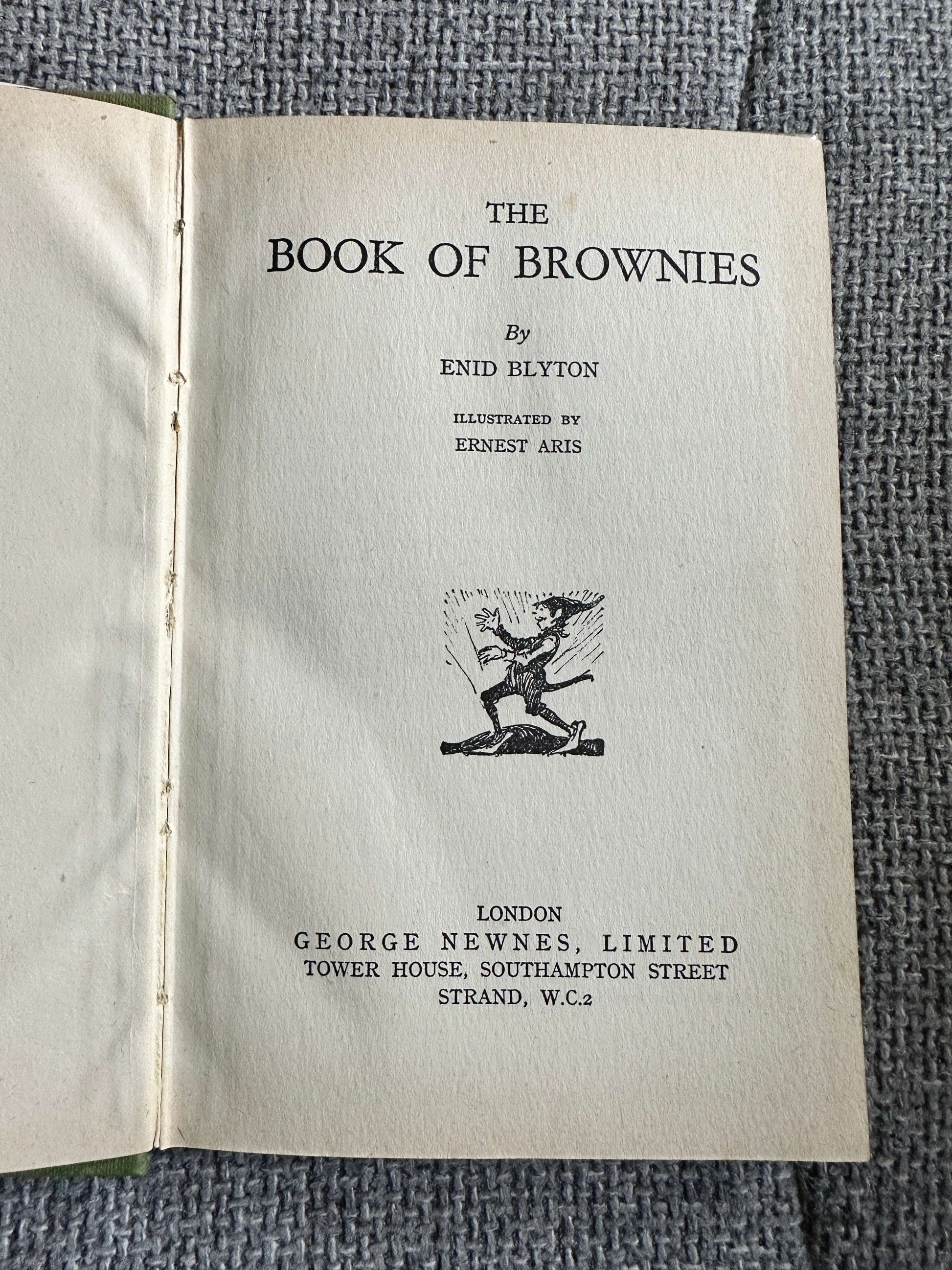 1951 The Book Of Brownies - Enid Blyton (Ernest Aris Illust) George Newnes Ltd.