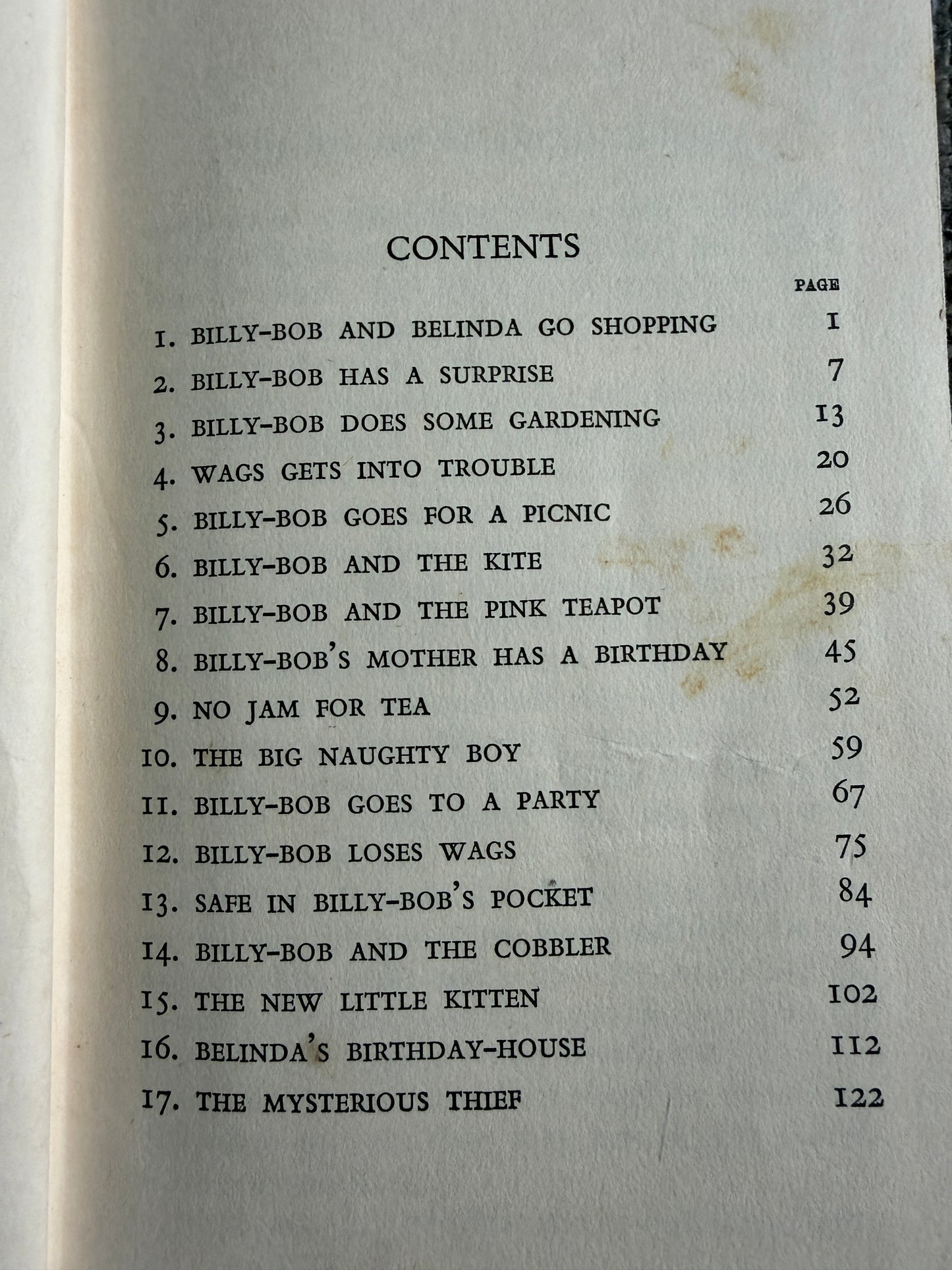 1950 Billy-Bob Tales - Enid Blyton (May Smith illust) Methuen & Co Ltd - Honeyburn Books (UK)