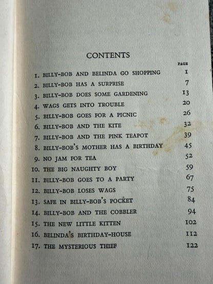 1950 Billy-Bob Tales - Enid Blyton (May Smith illust) Methuen & Co Ltd - Honeyburn Books (UK)