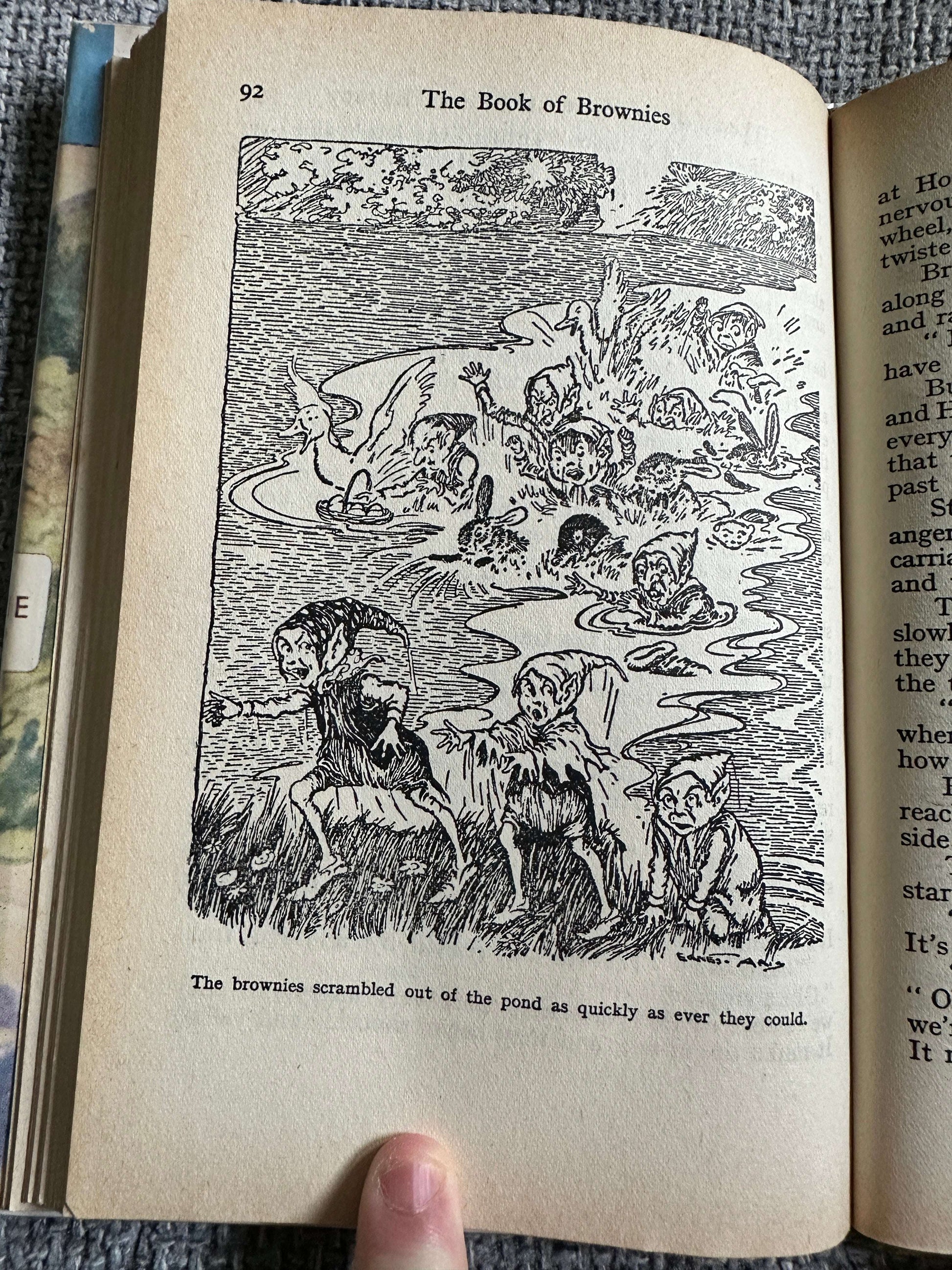 1951 The Book Of Brownies - Enid Blyton (Ernest Aris Illust) George Newnes Ltd.