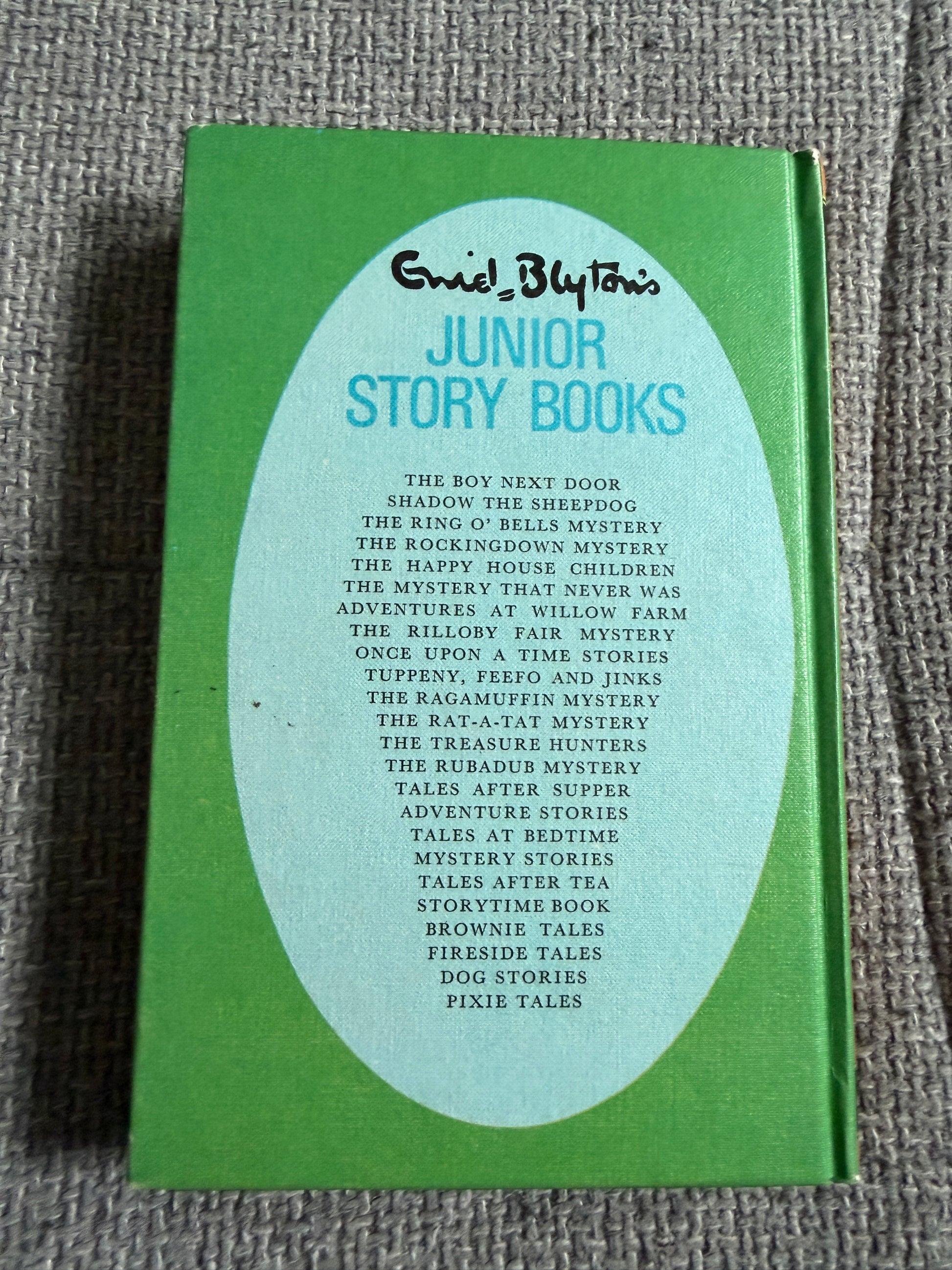 1971 Mystery Stories (Cliff Castle & Smuggler Ben) Junior Story Book - Enid Blyton (Collins) - Honeyburn Books (UK)