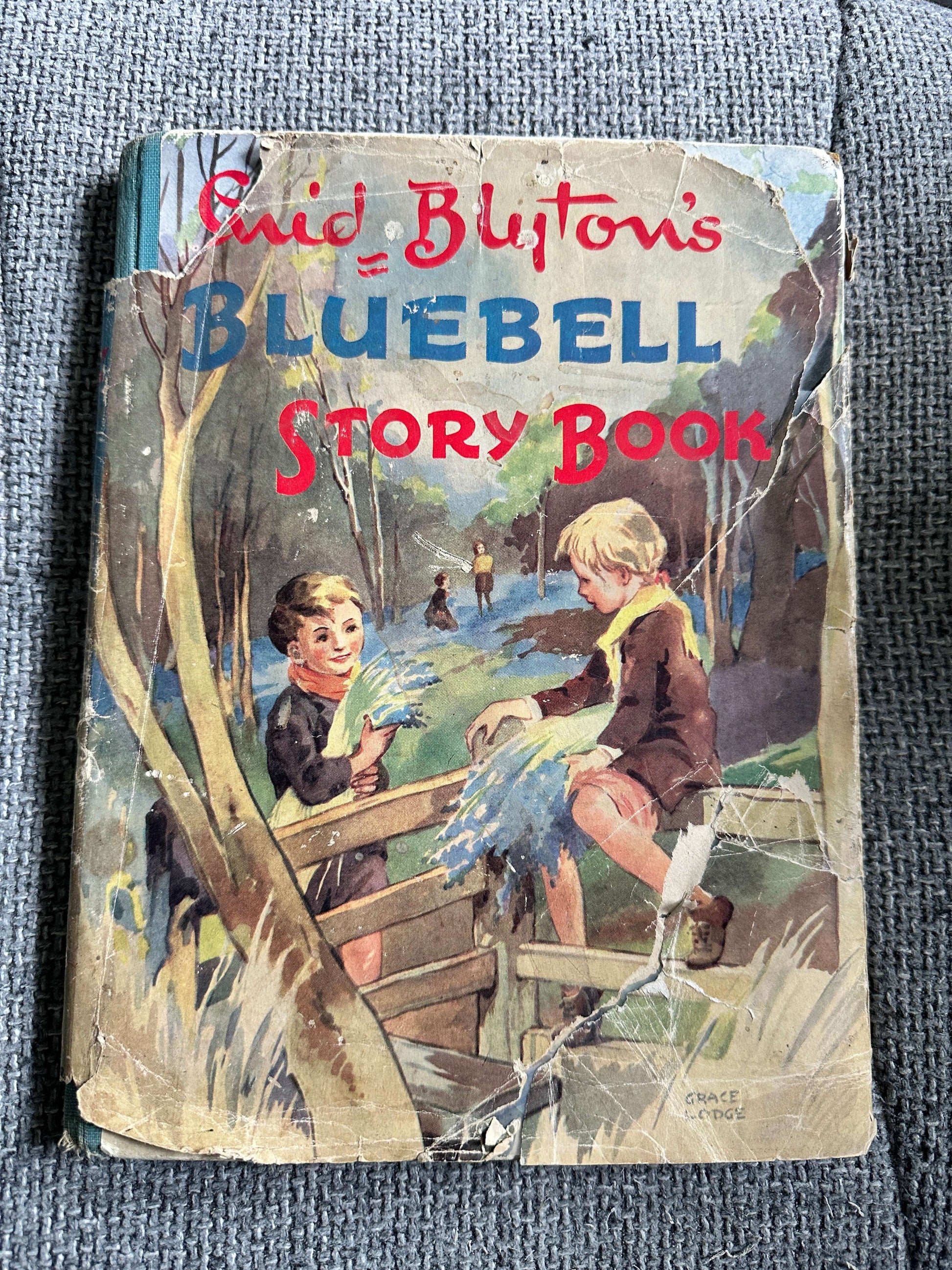1949 The Bluebell Story Book - Enid Blyton (Grace Lodge Illust) Latimer House