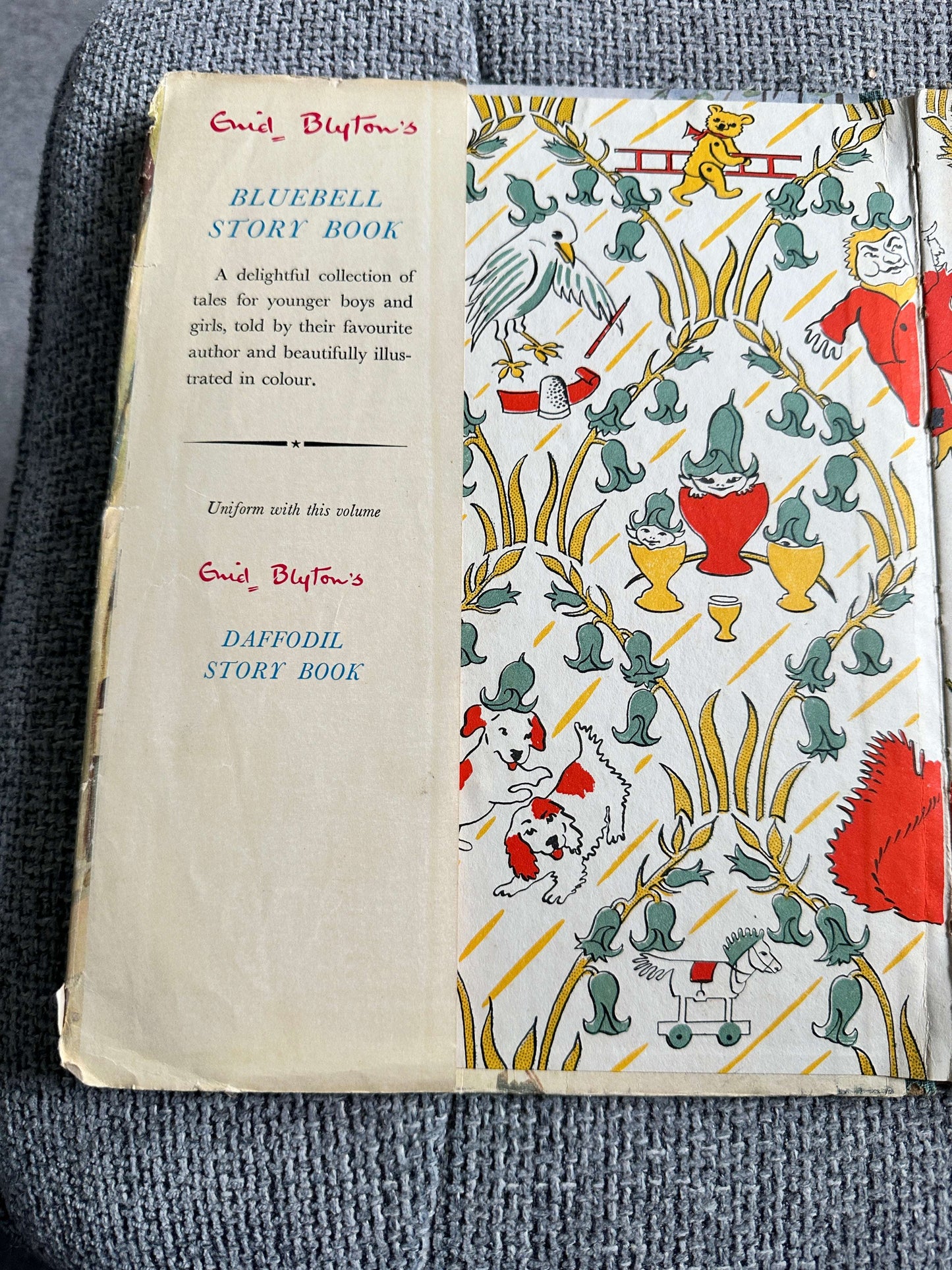 1949 The Bluebell Story Book - Enid Blyton (Grace Lodge Illust) Latimer House