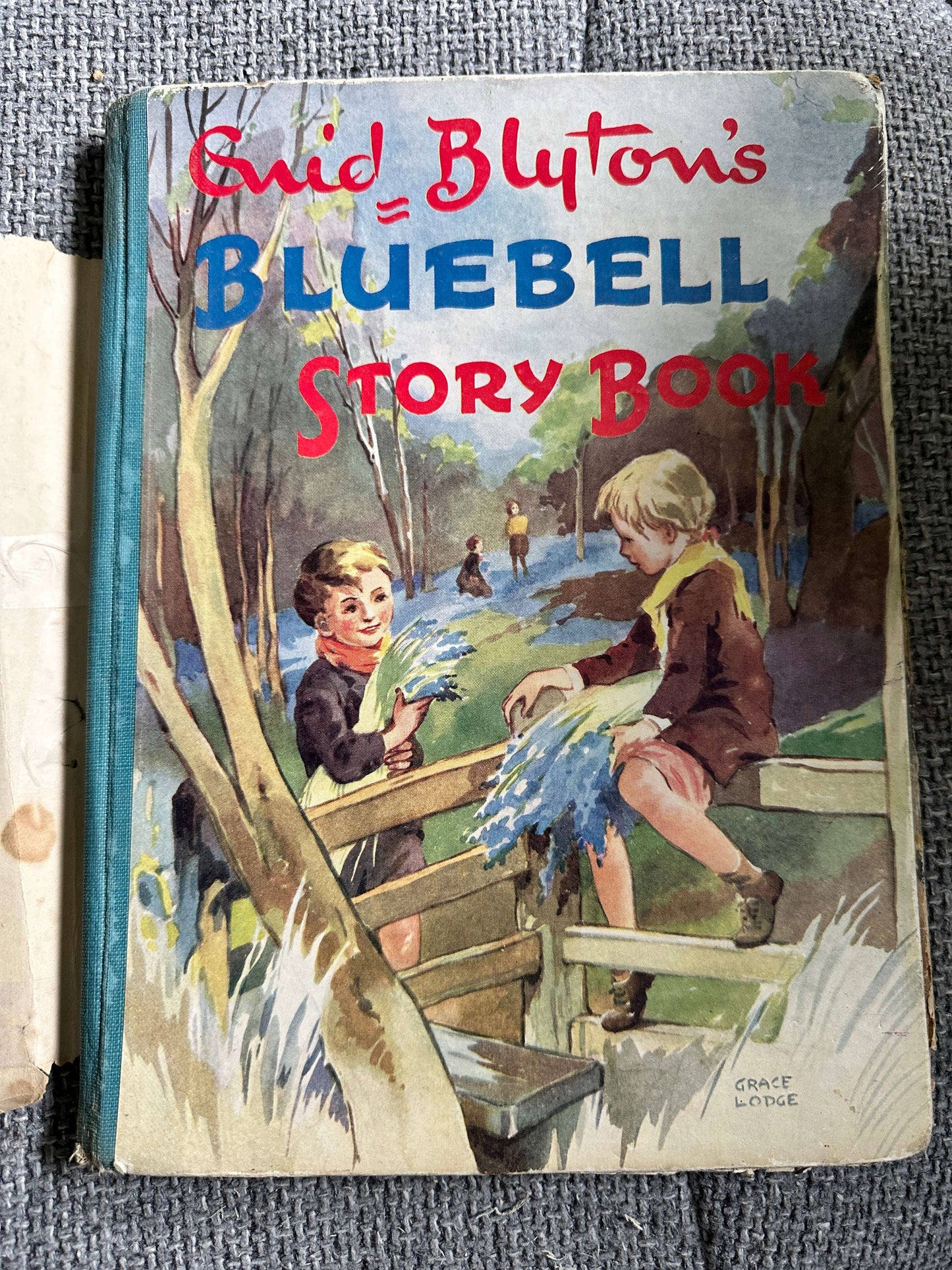 1949 The Bluebell Story Book - Enid Blyton (Grace Lodge Illust) Latimer House