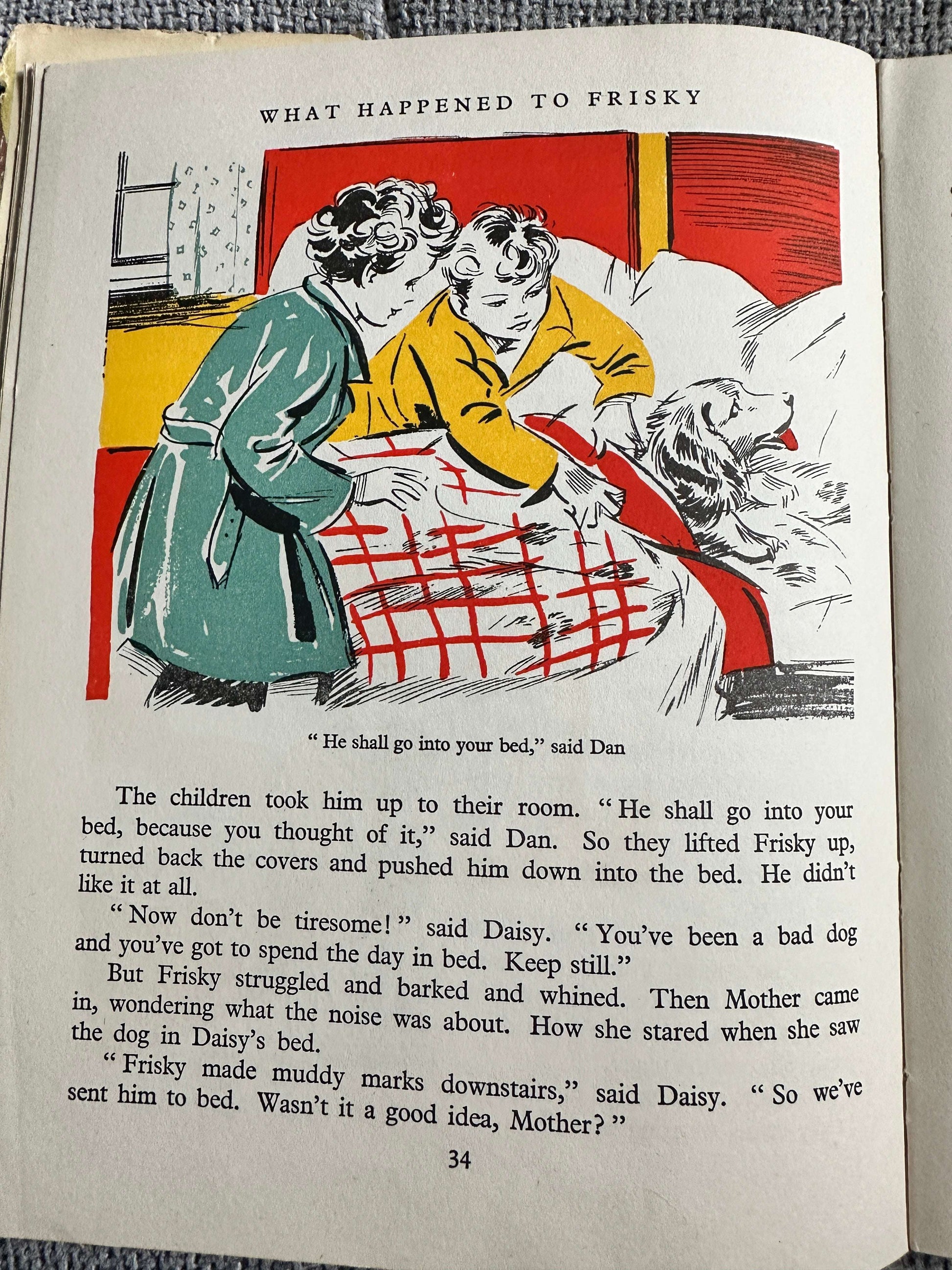 1949 The Bluebell Story Book - Enid Blyton (Grace Lodge Illust) Latimer House