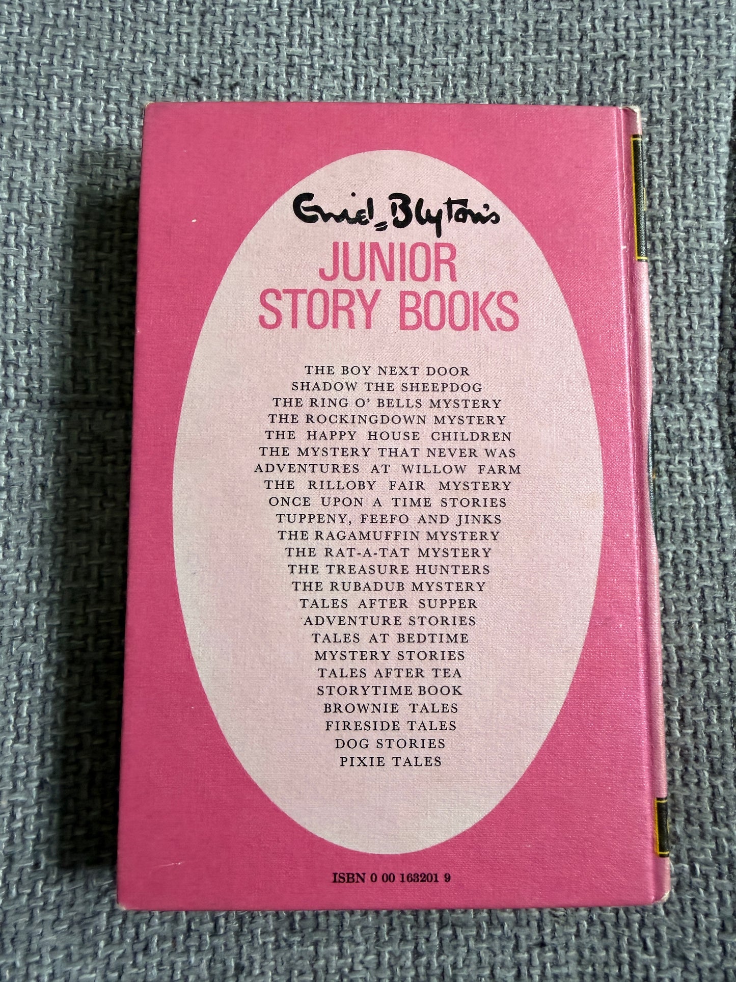 1971 The Boy Next Door (Junior Story Books) Enid Blyton (Gilbert Dunlop illust) Collins - Honeyburn Books (UK)