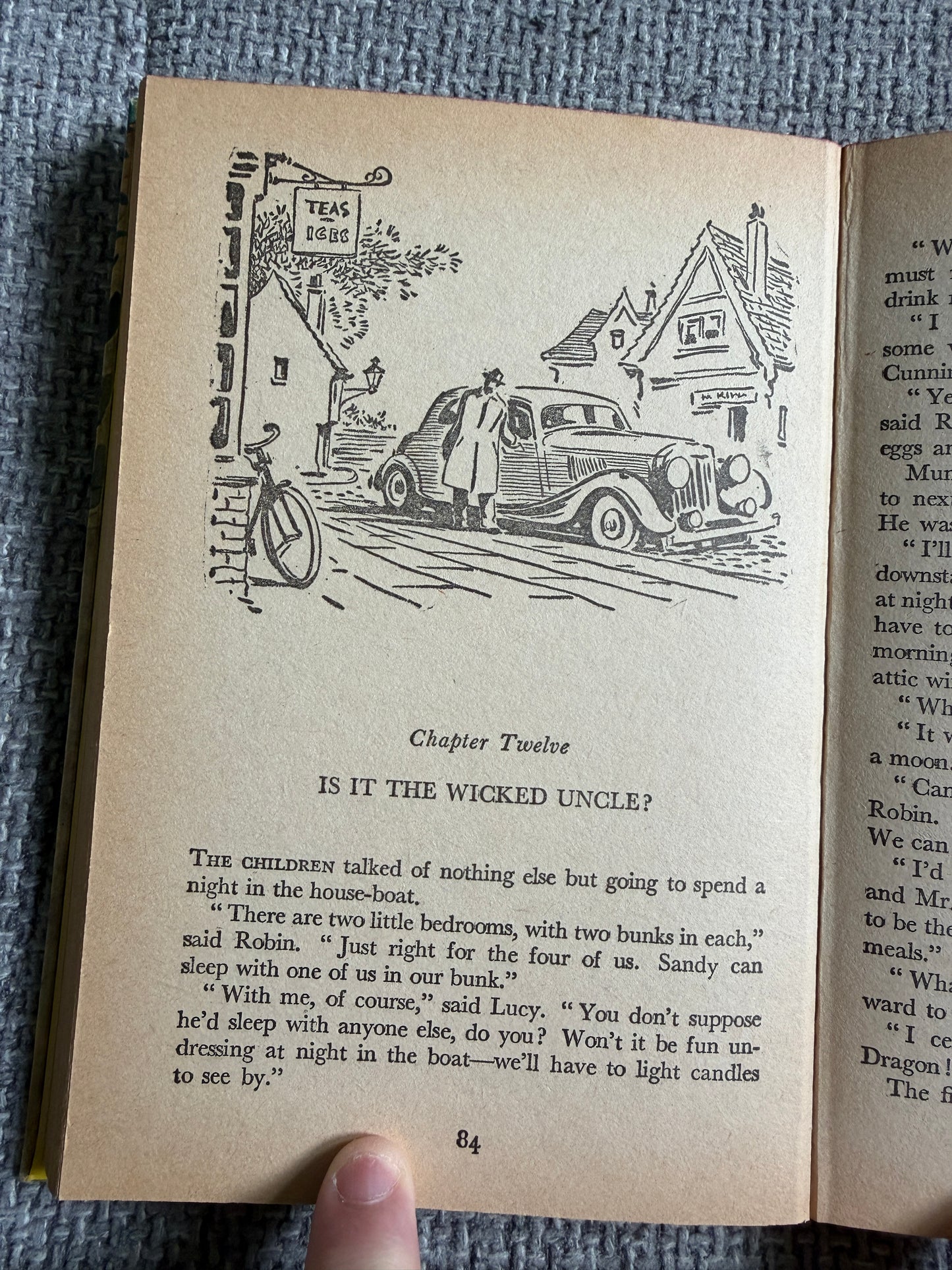 1971 The Boy Next Door (Junior Story Books) Enid Blyton (Gilbert Dunlop illust) Collins - Honeyburn Books (UK)