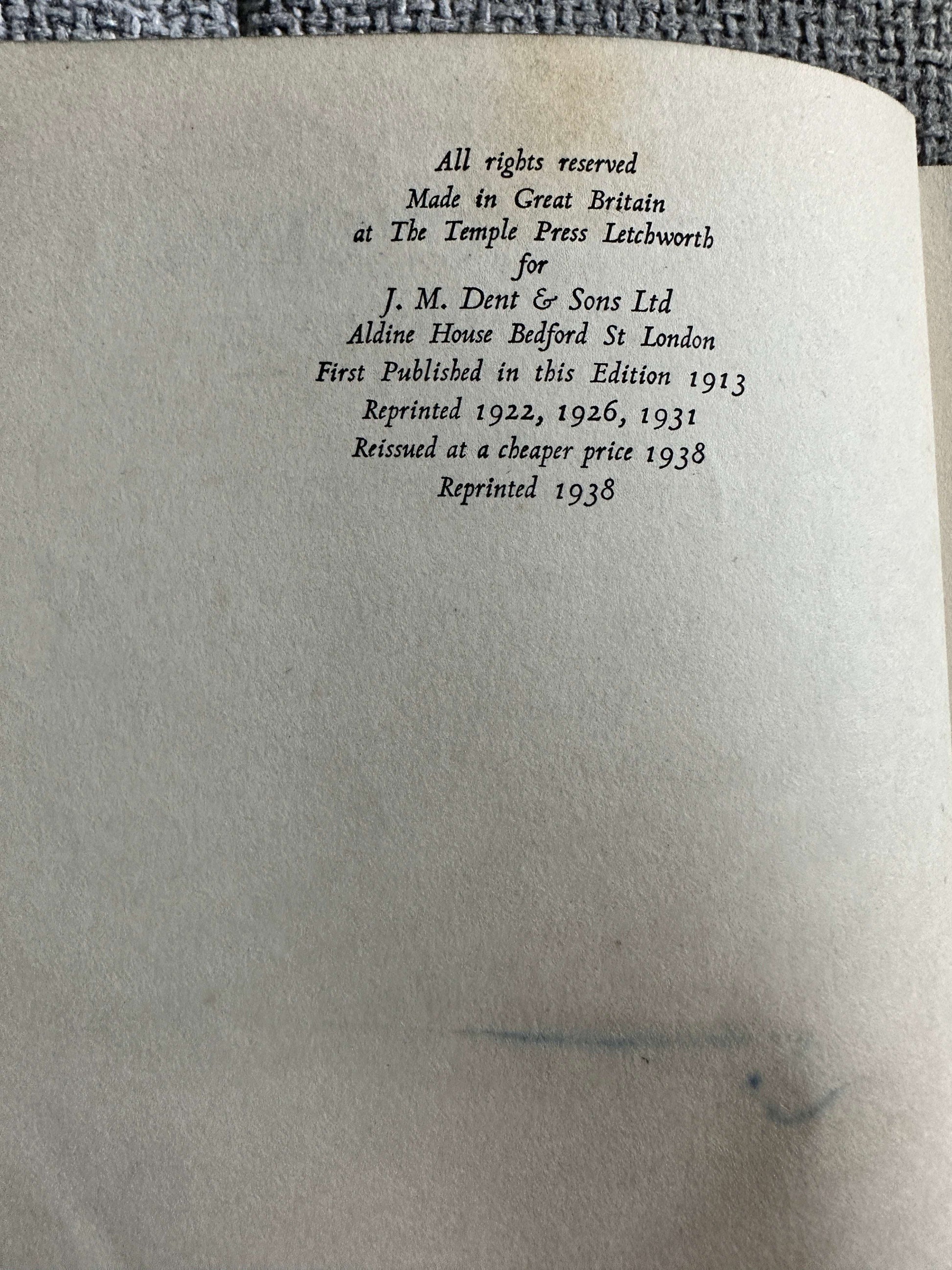 1938 The Ugly Duckling & Other Stories - Hans C. Andersen translated by Mrs Edgar Lucas (Maxwell Armfield Illust) J. M. Dent & Sons Ltd.