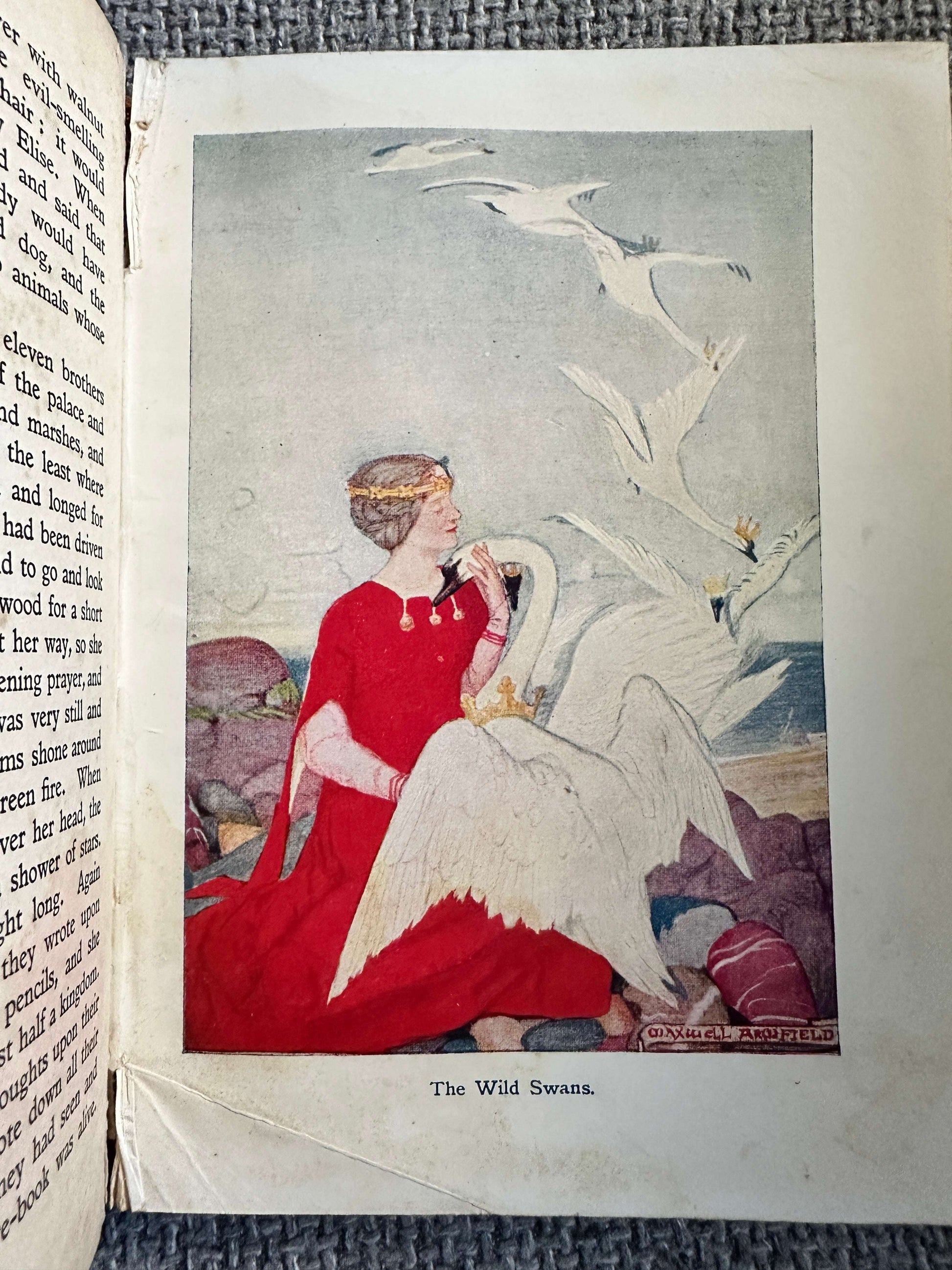 1938 The Ugly Duckling & Other Stories - Hans C. Andersen translated by Mrs Edgar Lucas (Maxwell Armfield Illust) J. M. Dent & Sons Ltd.