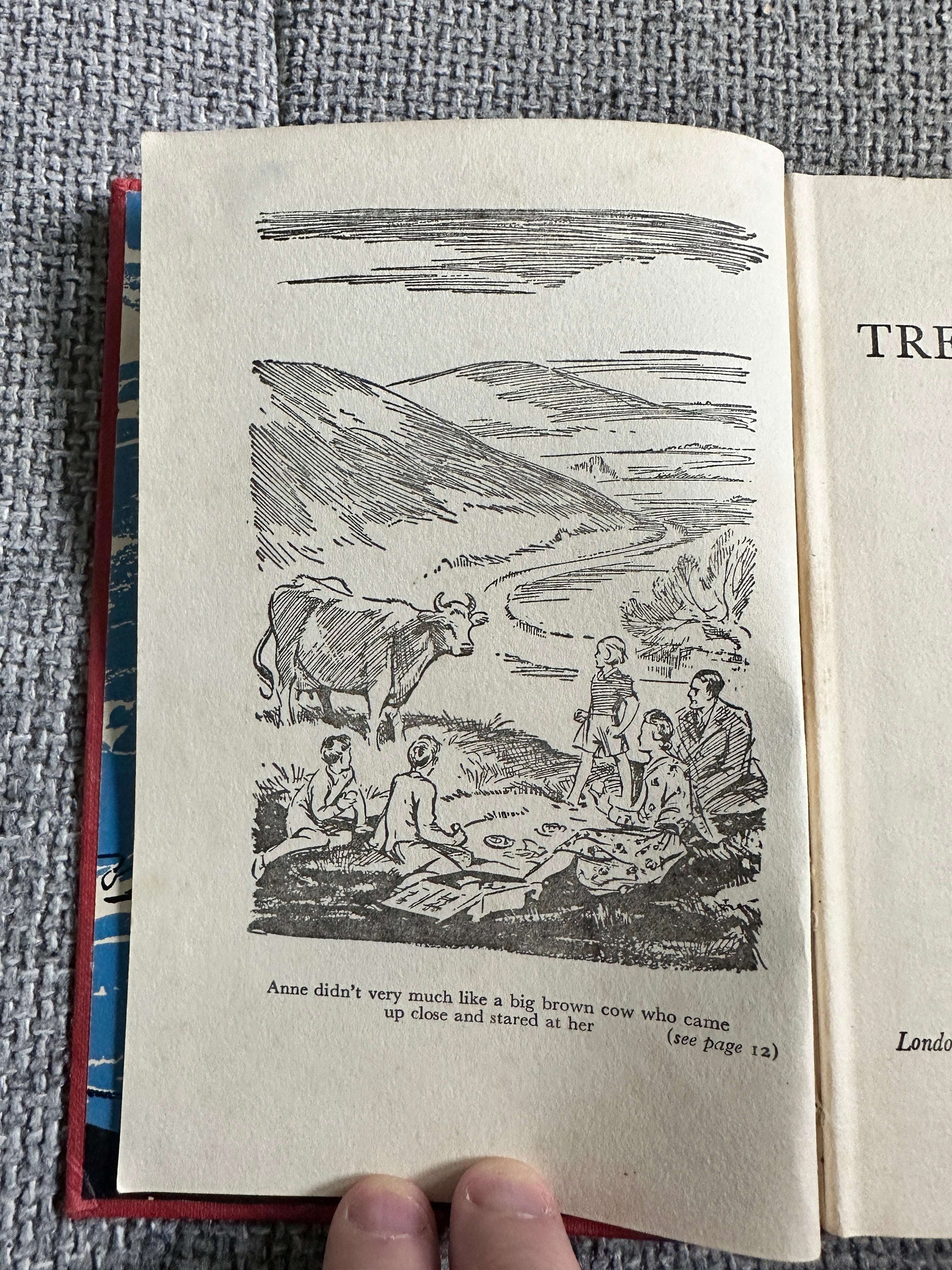 1961 Five On A Treasure Island - Enid Blyton (Eileen A. Soper Illust) Hodder & Stoughton