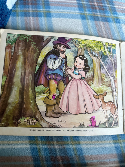 1900 Snow White & The Seven Dwarfs(Illustrated by Dinah) Raphael Tuck Publisher