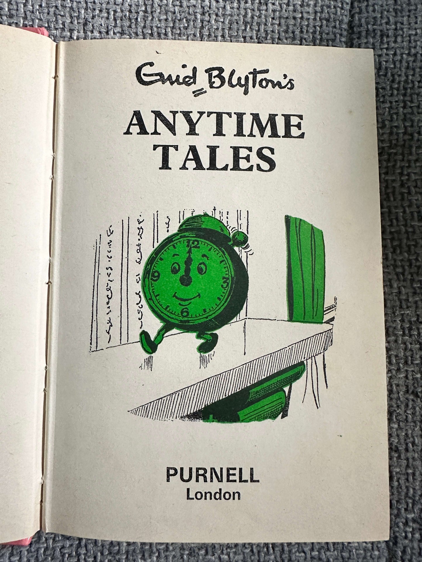 1971 Anytime Tales - Enid Blyton (Sunshine Library) Purnell