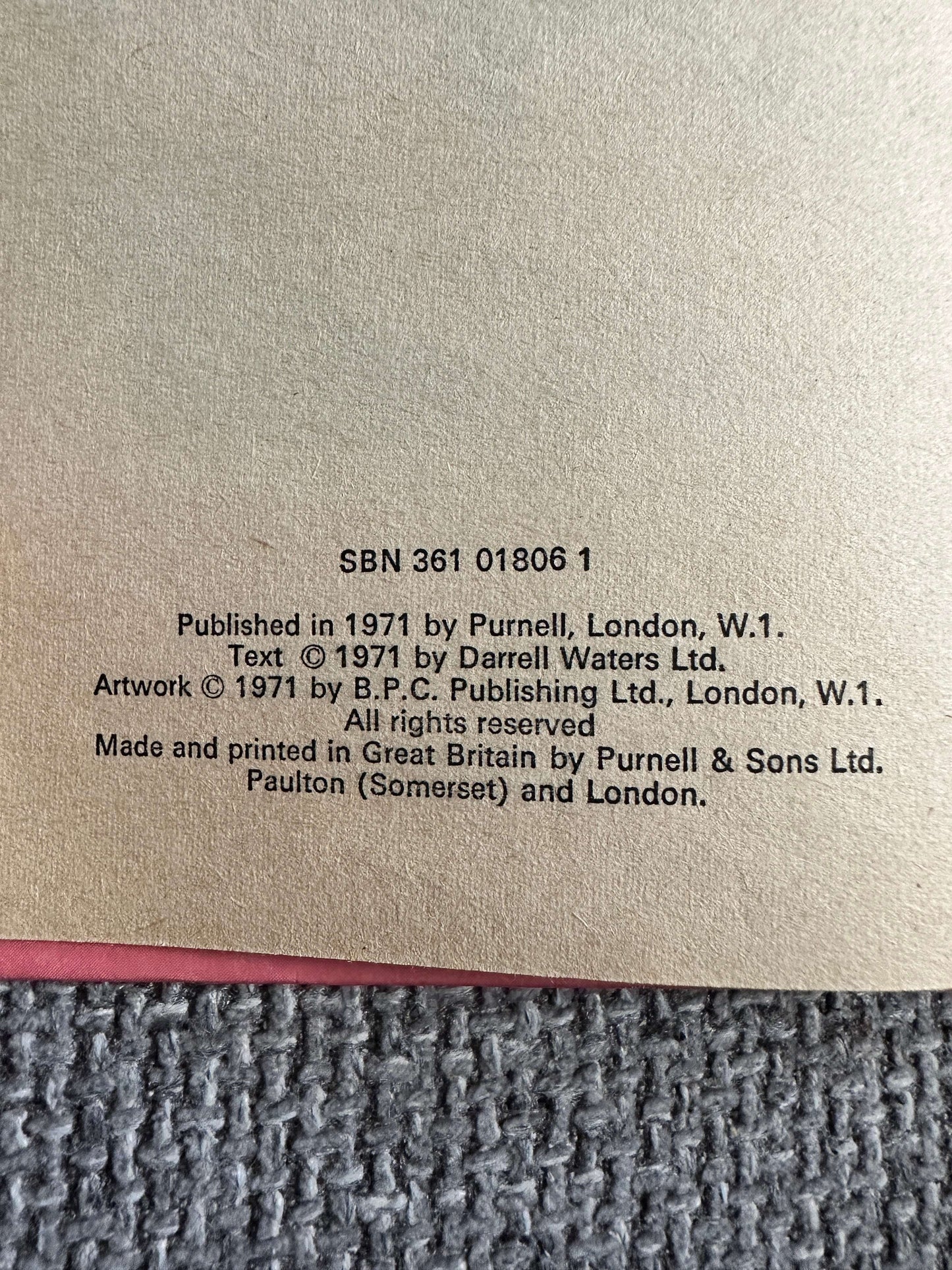 1971 Anytime Tales - Enid Blyton (Sunshine Library) Purnell