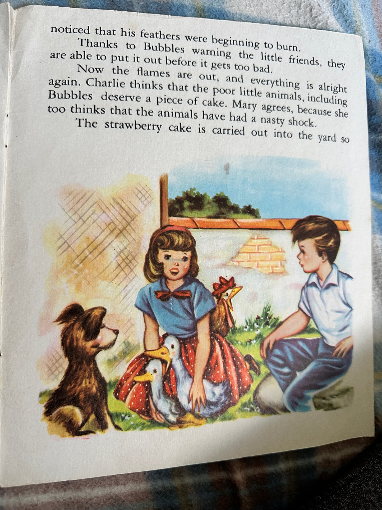 1950’s The Strawberry Cake Picture Story Book(Sabates illustrator) Brown Watson Ltd Publisher