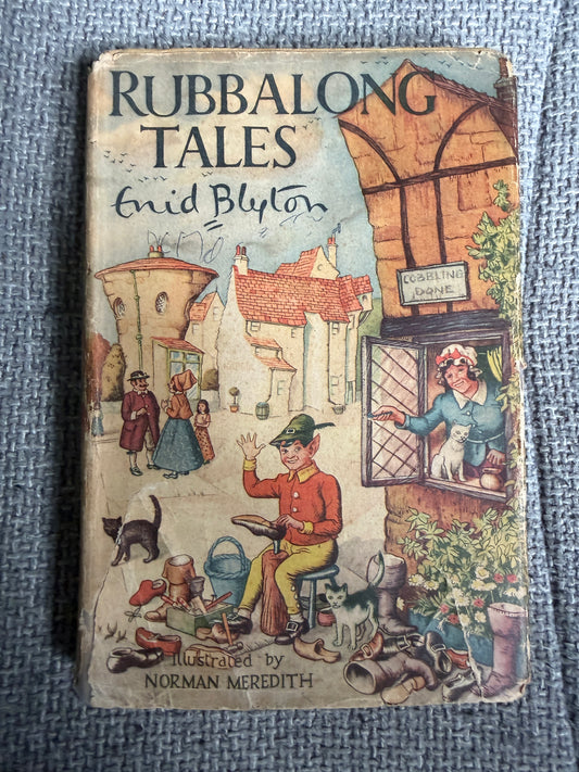 1954 Rubbalong Tales - Enid Blyton (Norman Meredith illust) MacMillan & Co Ltd. - Honeyburn Books (UK)
