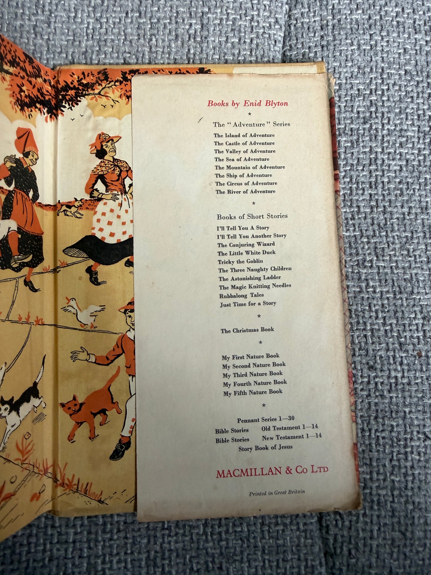 1954 Rubbalong Tales - Enid Blyton (Norman Meredith illust) MacMillan & Co Ltd. - Honeyburn Books (UK)