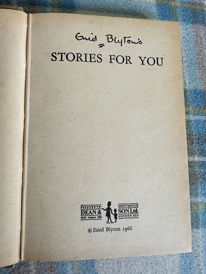 1966 Stories For You - Enid Blyton(Dean & Son Ltd)