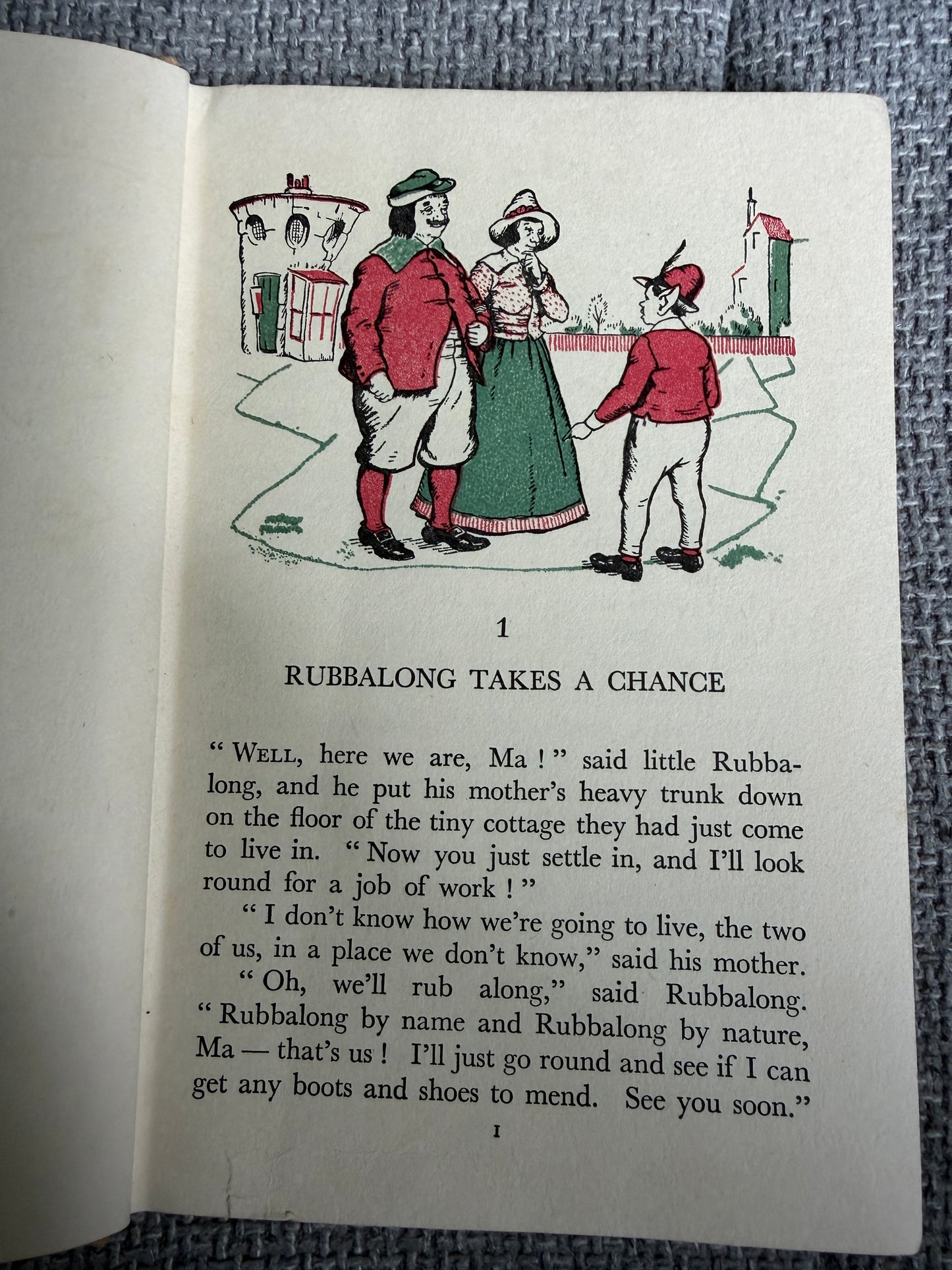 1954 Rubbalong Tales - Enid Blyton (Norman Meredith illust) MacMillan & Co Ltd. - Honeyburn Books (UK)