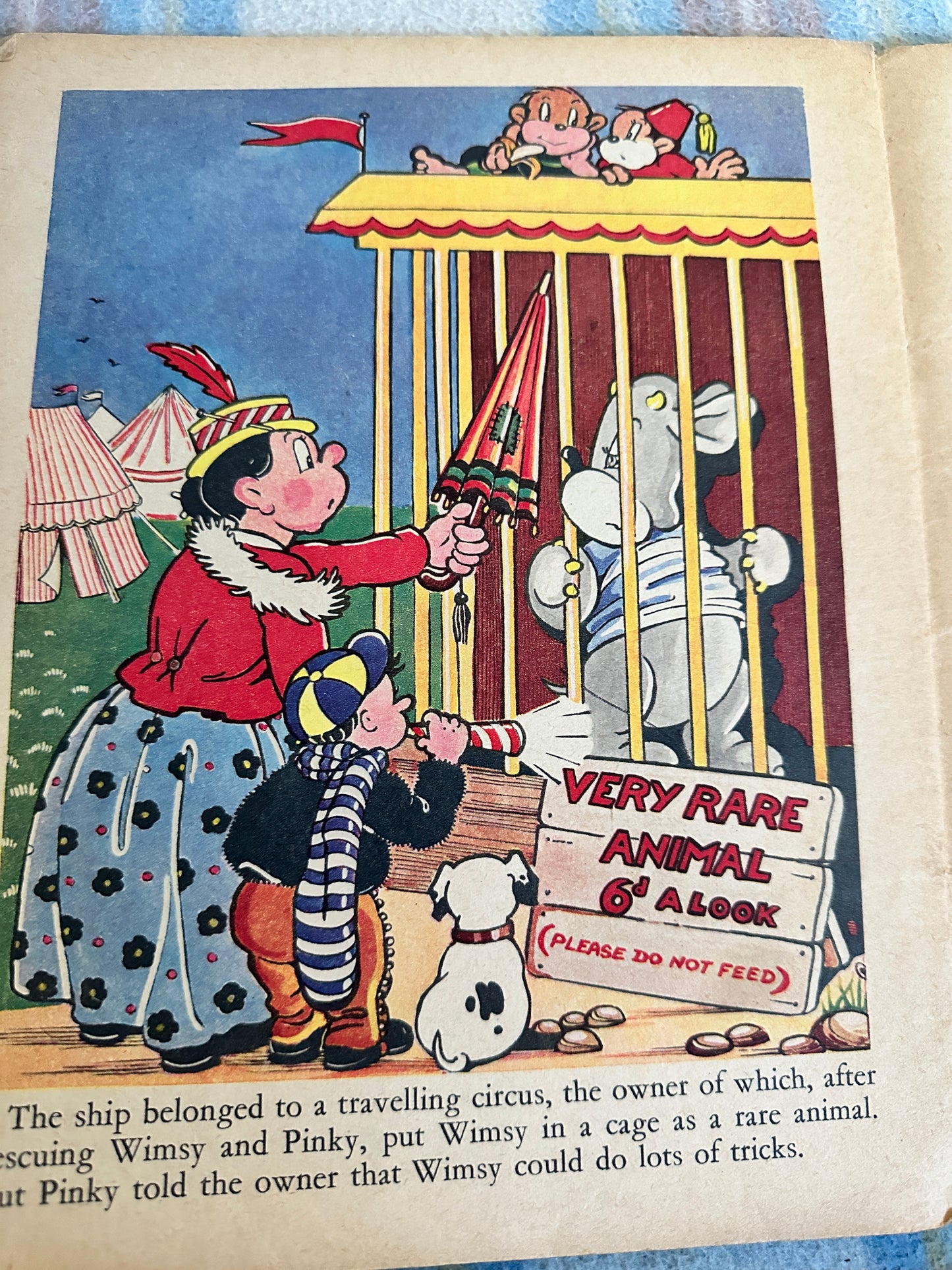 1950 Wimsy & Pinky - Betty Larom(Juvenile Productions)