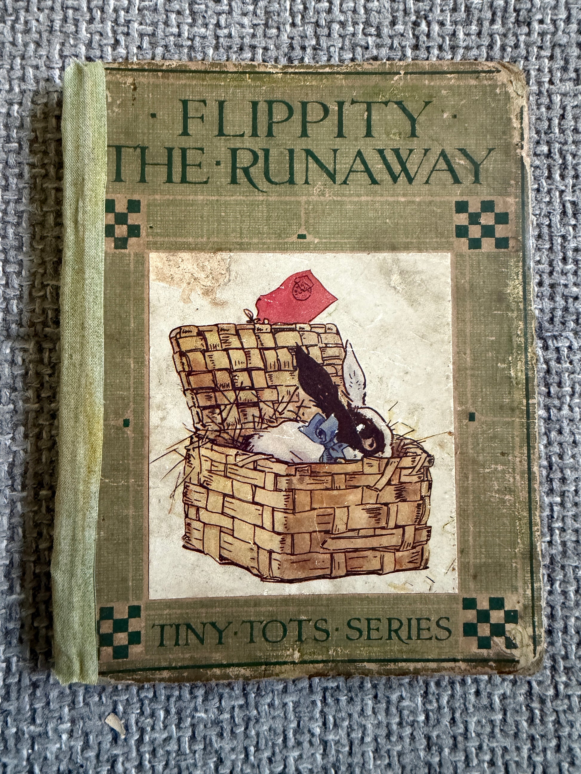 1920 Flippity The Runaway - Angusine MacGregor (Blackie) Tiny Tots Series - Honeyburn Books (UK)