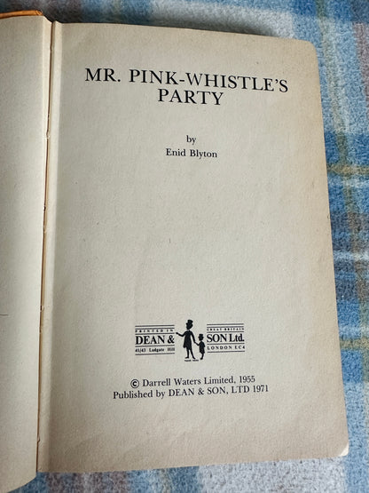 1971 Mr. Pink-Whistle’s Party - Enid Blyton(Dean & Son Ltd)
