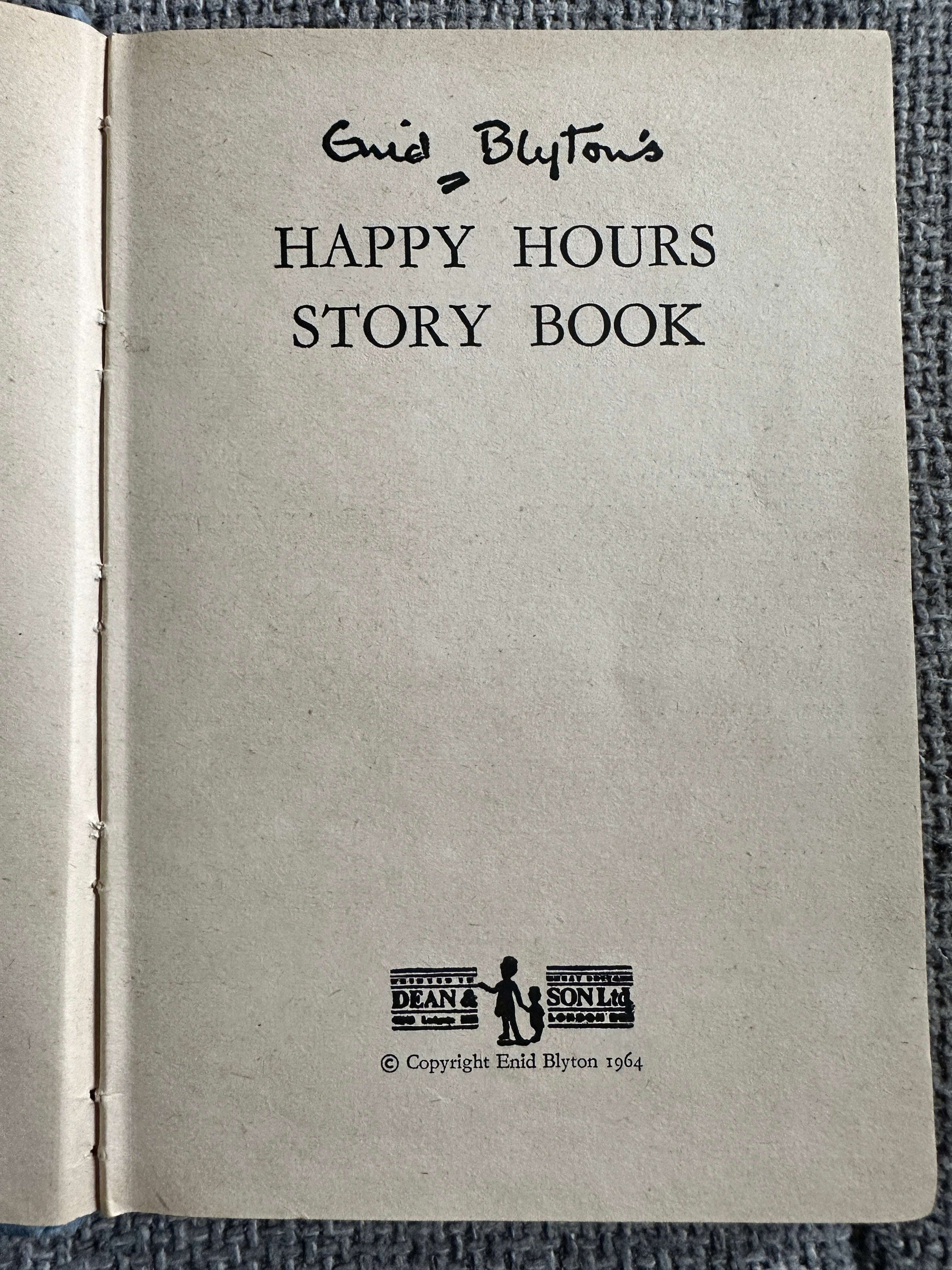 1964 Happy Hours Story Book - Enid Blyton (Dean & Son Ltd) - Honeyburn Books (UK)