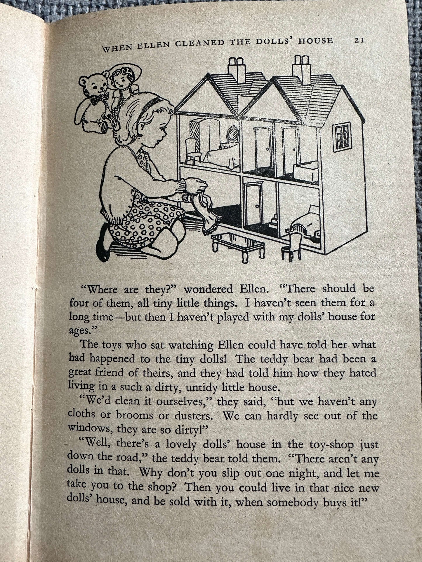 1964 Happy Hours Story Book - Enid Blyton (Dean & Son Ltd) - Honeyburn Books (UK)