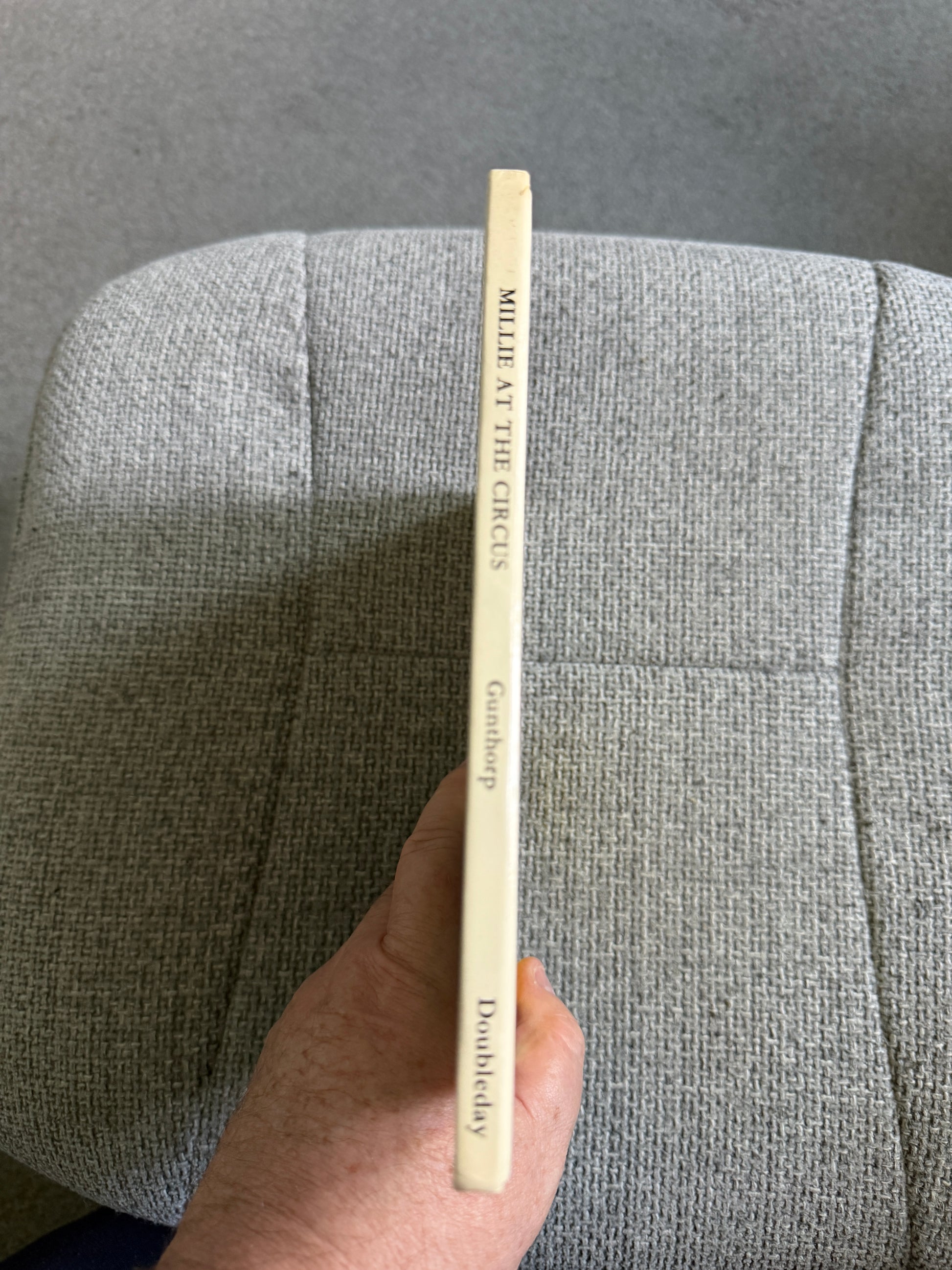 1968 Millie At The Circus - Karen Gunthorp (Attilio Cassinelli illust) Doubleday - Honeyburn Books (UK)