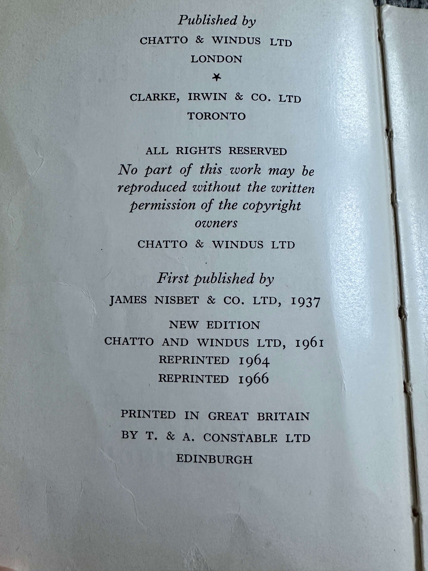1966 The Story Of Sambo & The Twins - Helen Bannerman (Chatto & Windus)