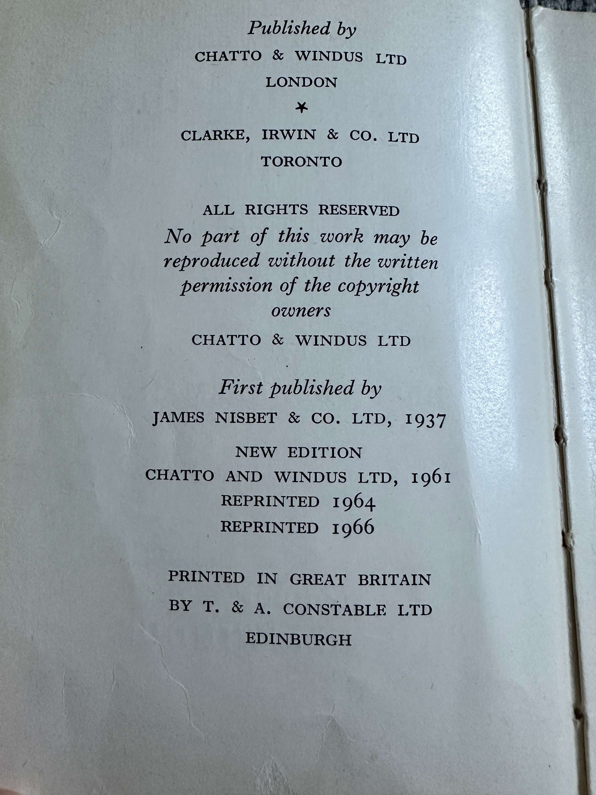 1966 The Story Of Sambo & The Twins - Helen Bannerman (Chatto & Windus)