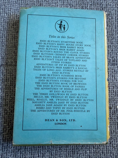 1968 Three Golliwogs Enid Blyton by Rene Cloke - Original Names Dean & Son Ltd