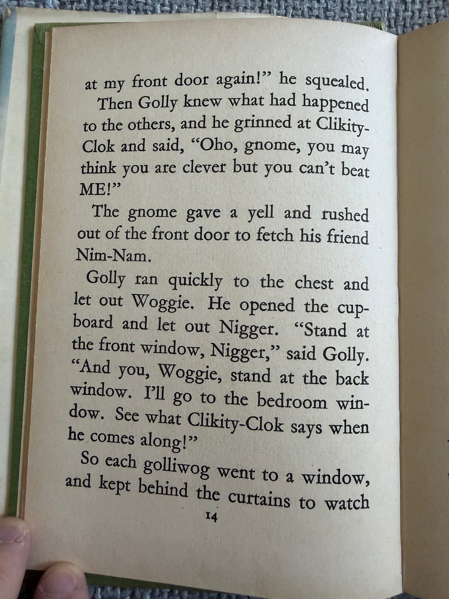 1968 Three Golliwogs Enid Blyton by Rene Cloke - Original Names Dean & Son Ltd