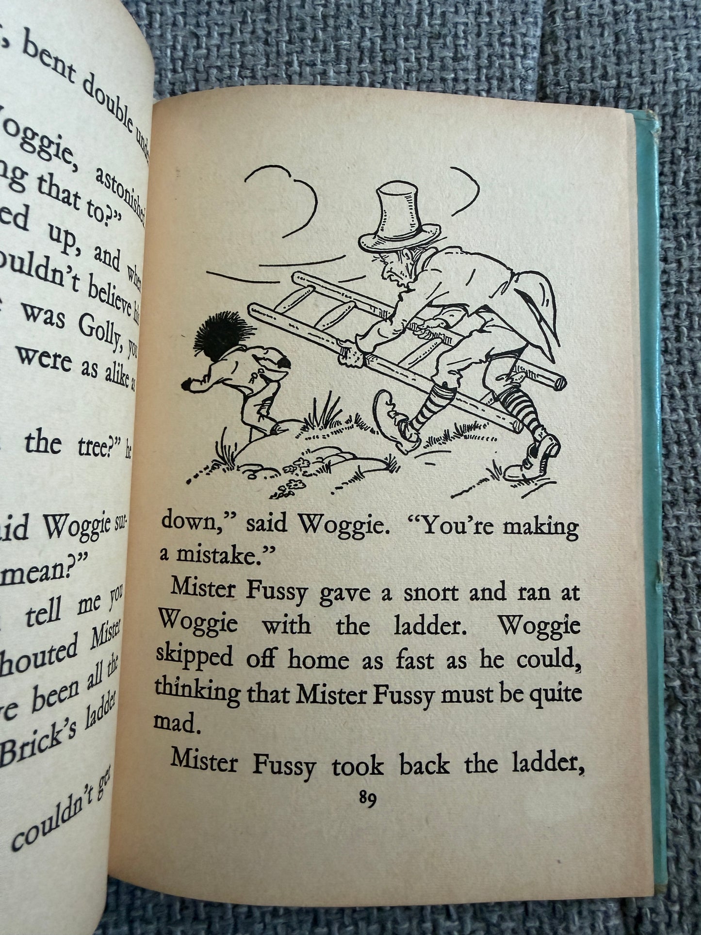 1968 Three Golliwogs Enid Blyton by Rene Cloke - Original Names Dean & Son Ltd