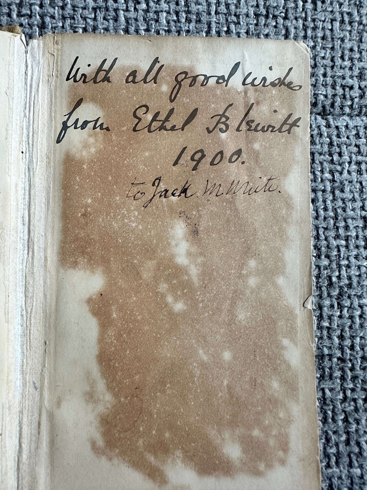 1902*1st* Little White Barbara - Eleanor S. March (Grant Richards) The Dumpy Books For Children no18